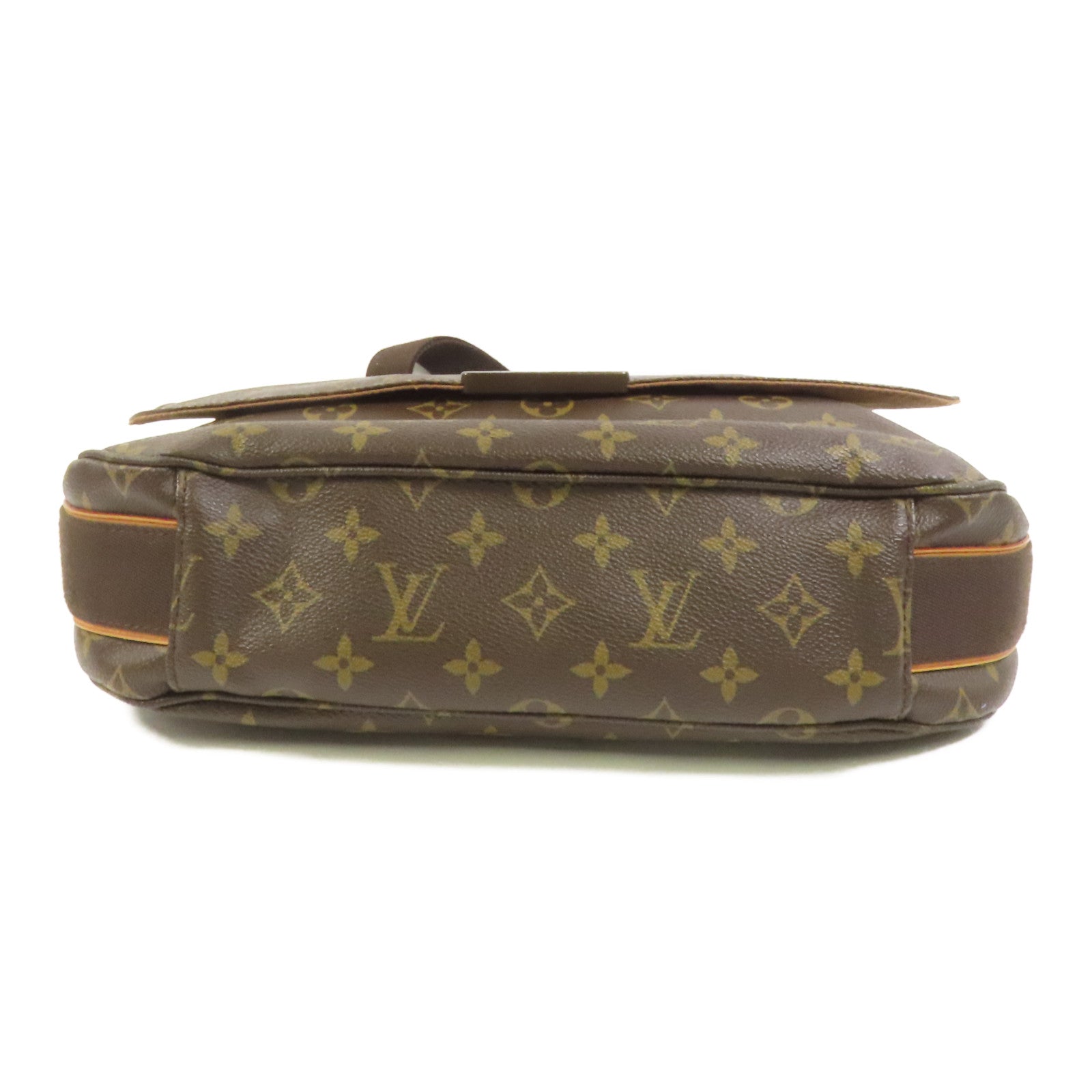 LOUIS VUITTON Monogram Beaubourg MM金扣肩背袋