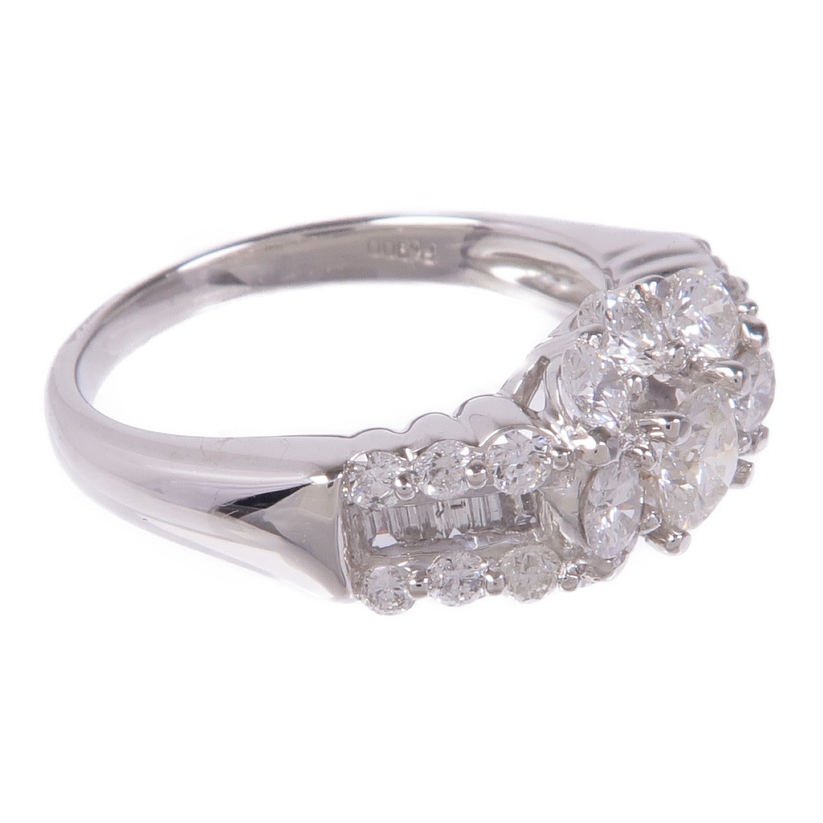 JEWELRY PT900鉑金Diamond Ring鑽石戒指US#7.5