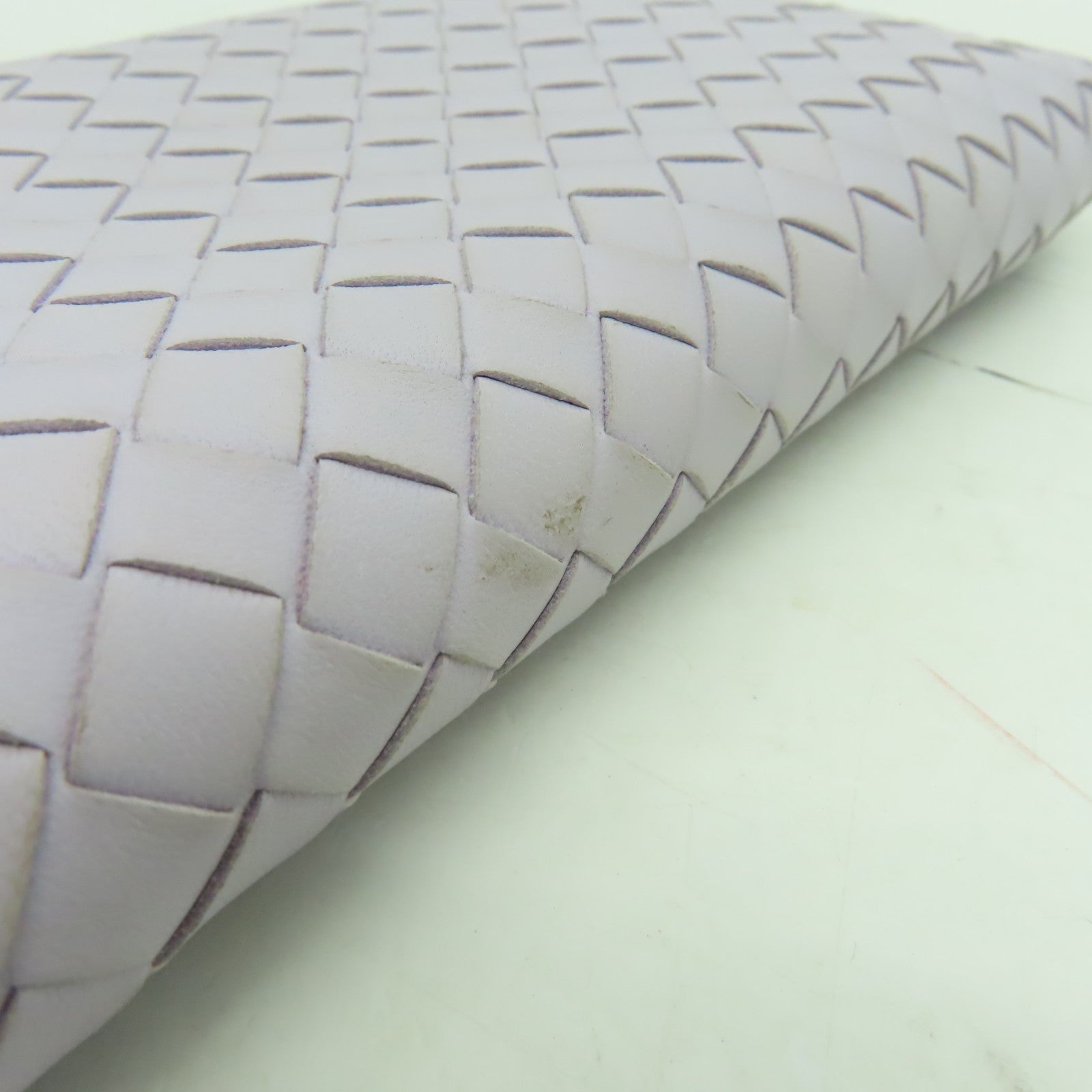 BOTTEGA VENETA 羊皮皮革Long Wallet長錢包淺紫色