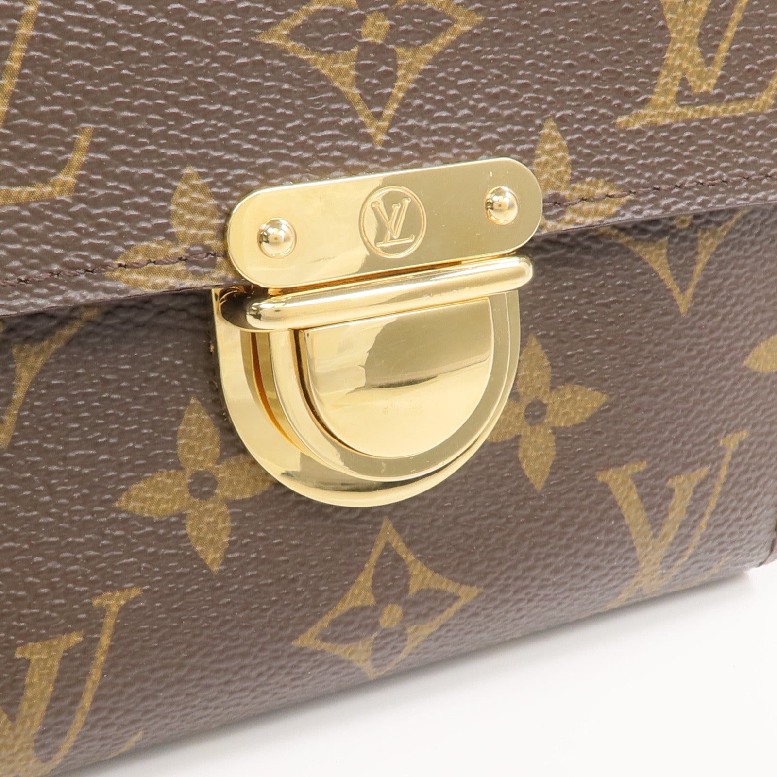 LOUIS VUITTON Monogram Portefeuille Koala金扣錢包