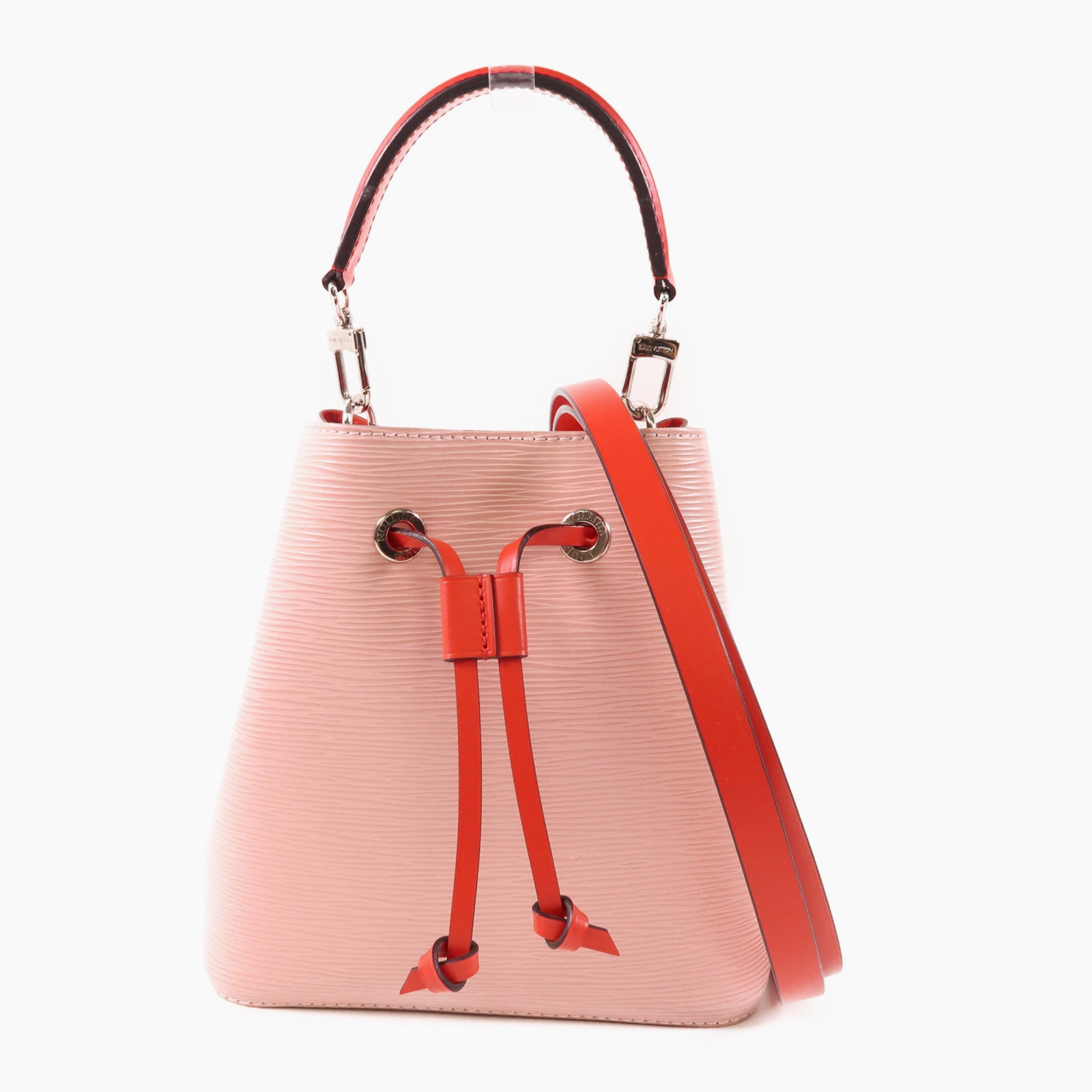 LOUIS VUITTON LV SHW Neo Noe BB 2 Way Shoulder Bag M53609 Epi Leather Pink Red