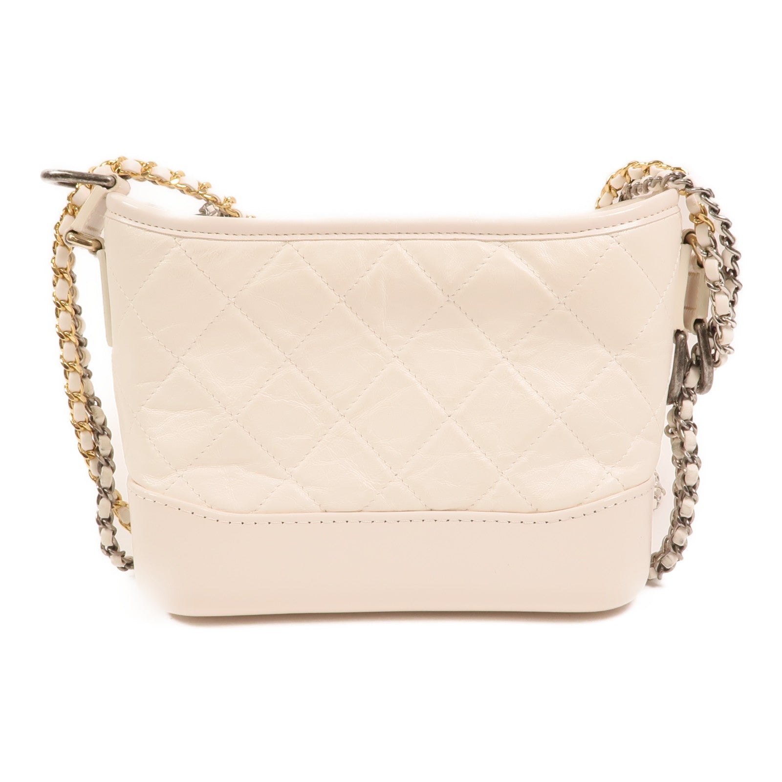 CHANEL 牛皮皮革Gabrielle鏈帶肩背袋