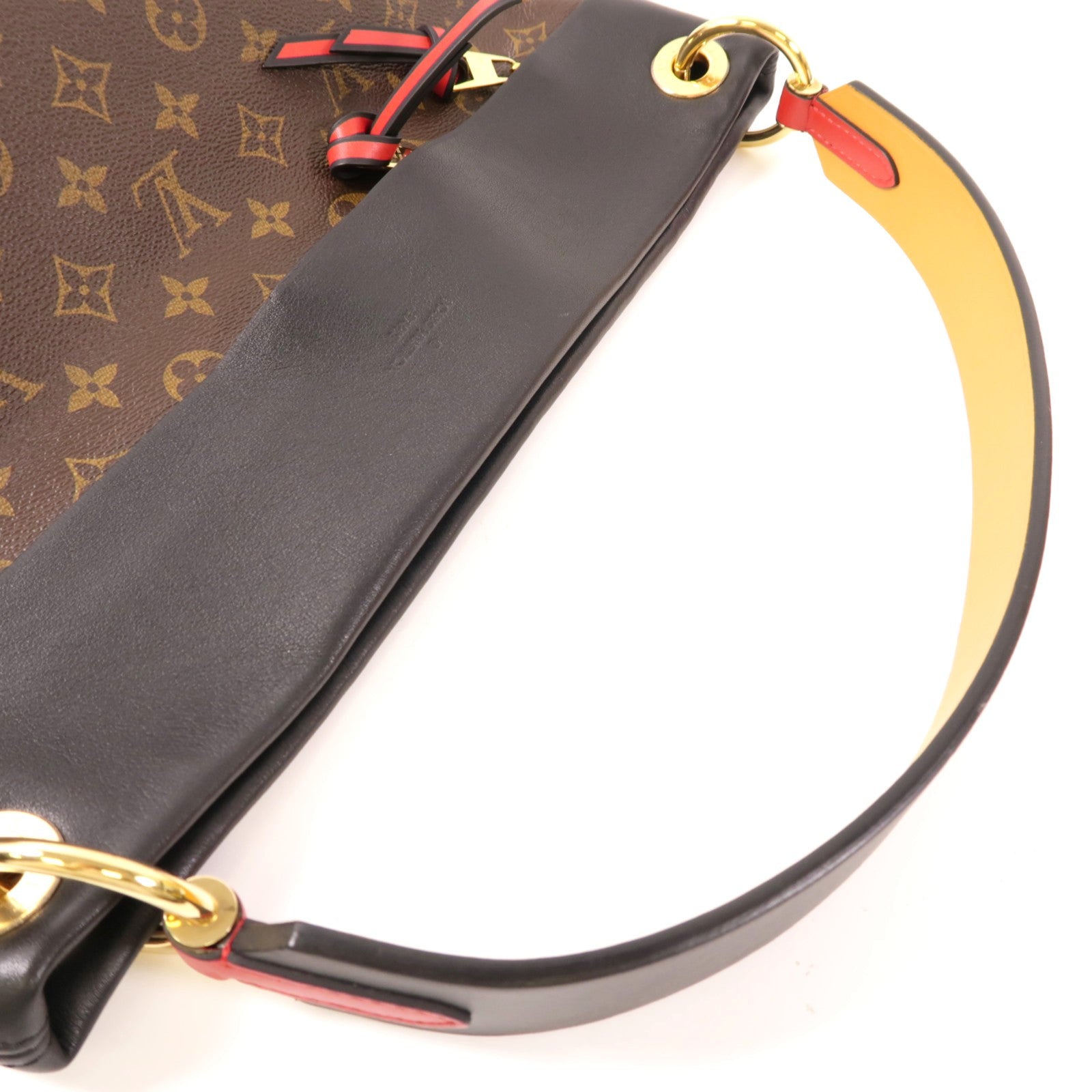 LOUIS VUITTON 【激減優惠】Monogram Tuileries金扣肩背袋