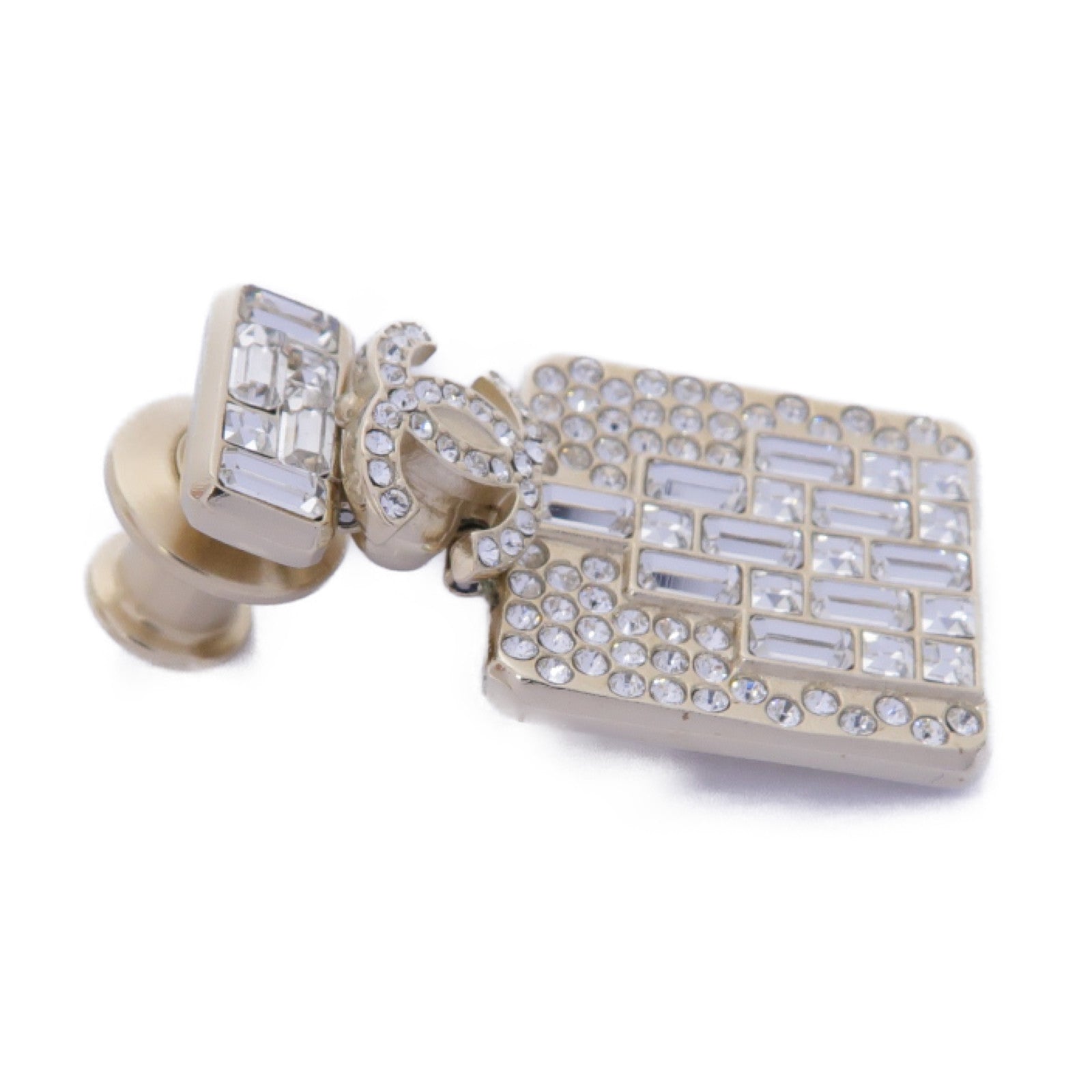 CHANEL 【激減優惠】金屬Brooch胸針金色