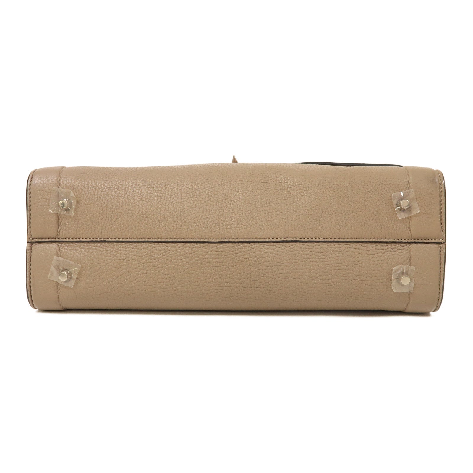 GIVENCHY 【激減優惠】牛皮皮革Shoulder Bag銀扣手挽肩背兩用袋