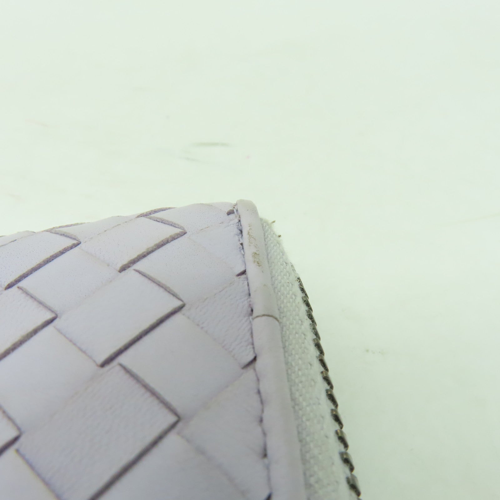 BOTTEGA VENETA 羊皮皮革Long Wallet長錢包淺紫色