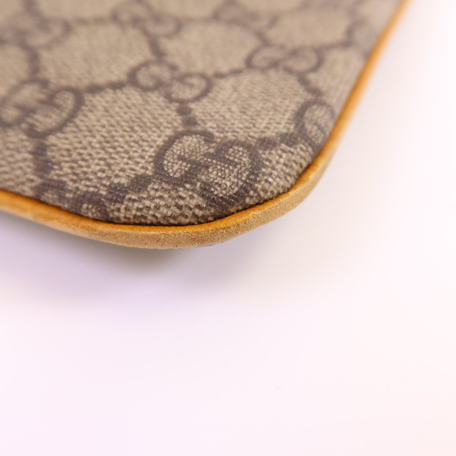GUCCI 塗層帆布Hand Bag銀扣手挽袋