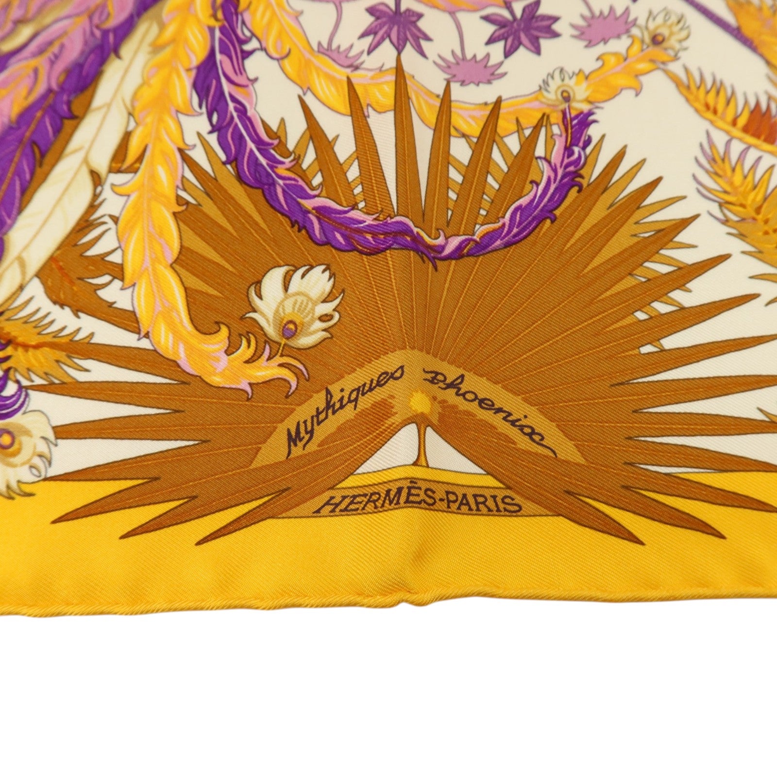 HERMES 絲質Scarf 40x40cm絲巾