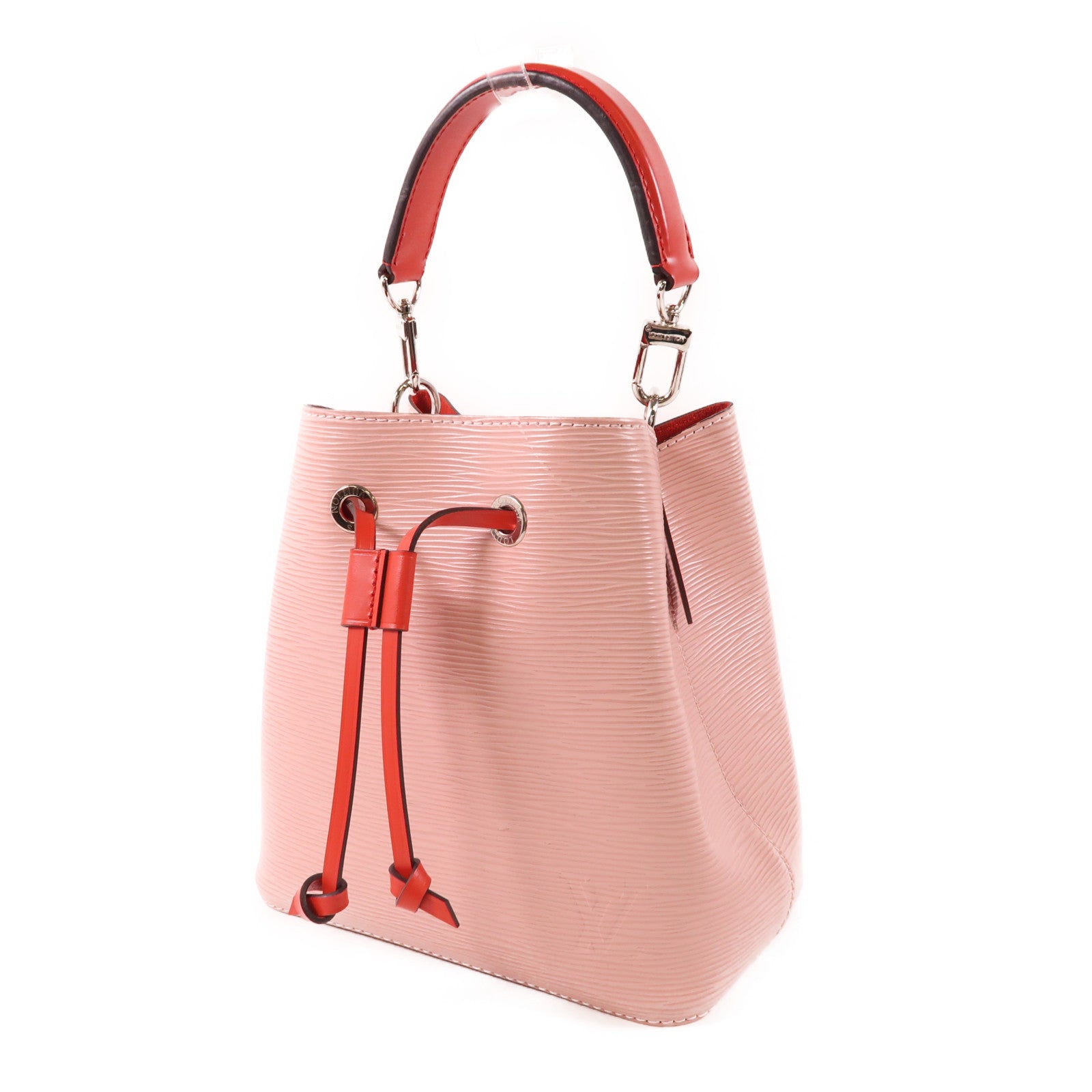 LOUIS VUITTON LV SHW Neo Noe BB 2 Way Shoulder Bag M53609 Epi Leather Pink Red