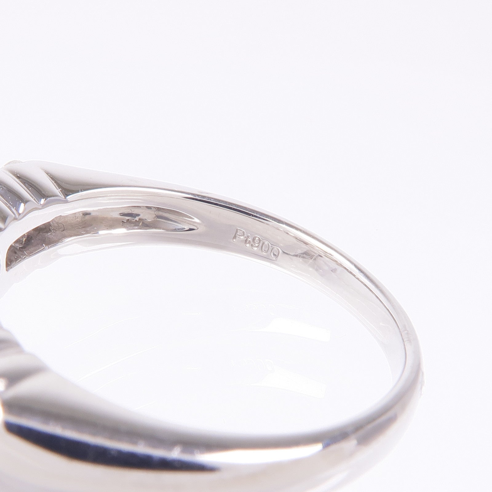 JEWELRY PT900鉑金Diamond Ring鑽石戒指US#7.5