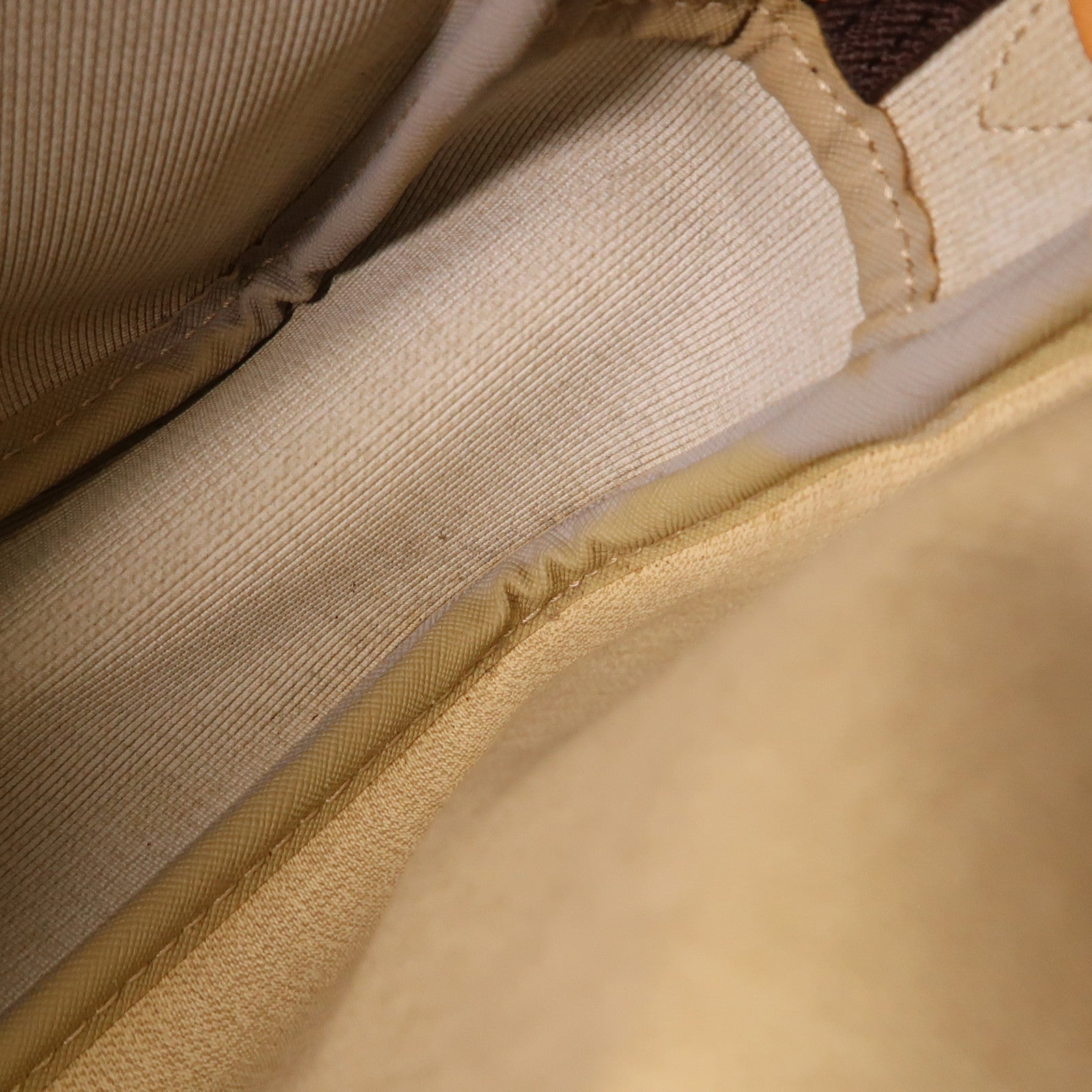 LOUIS VUITTON Monogram Reporter PM金扣肩背袋棕色