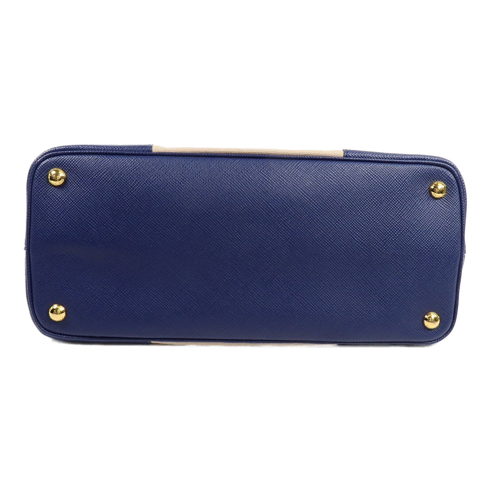 PRADA 牛皮皮革/帆布2 Way Shoulder Bag手挽肩背兩用袋