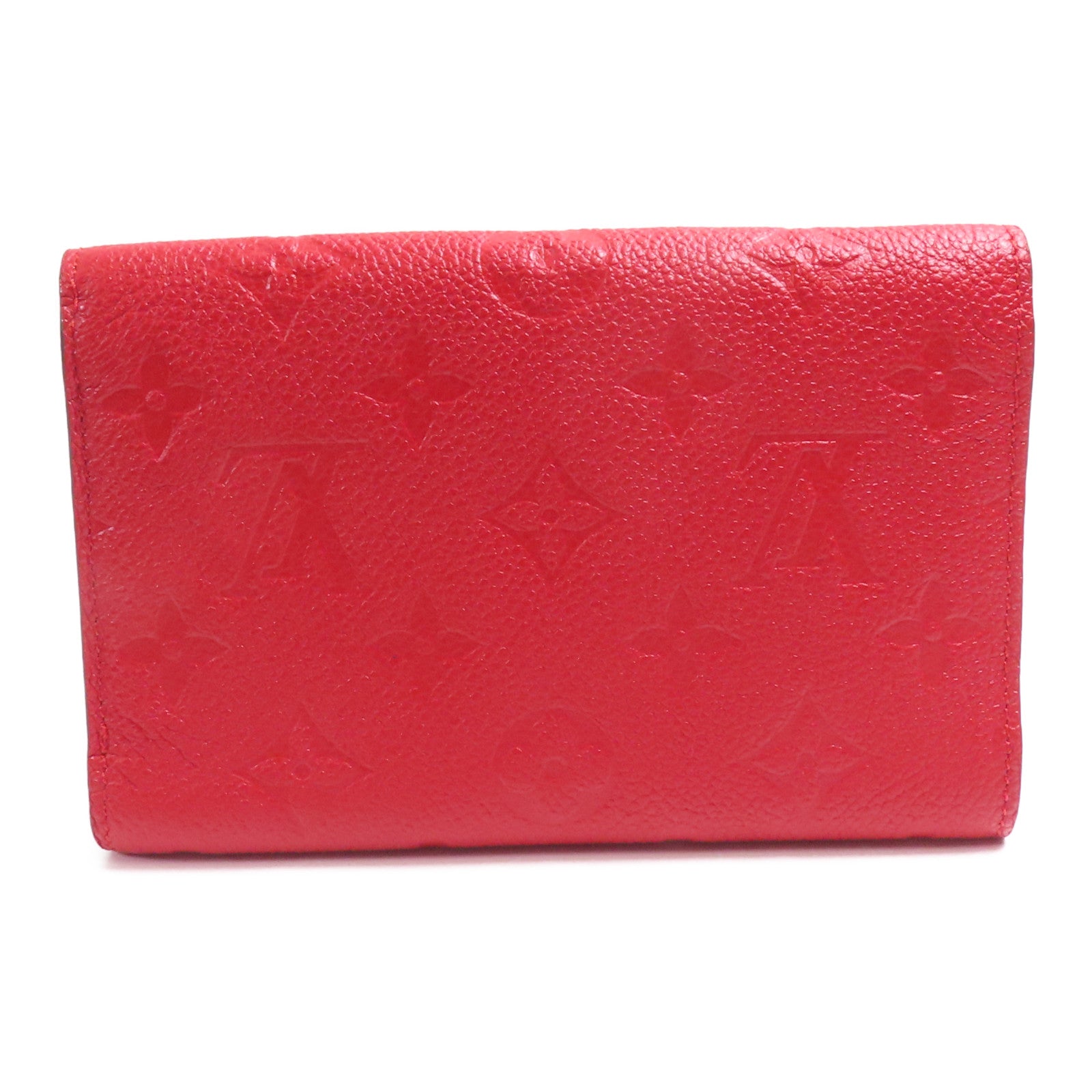 LOUIS VUITTON Monogram Empreinte Curieuse Compact金扣錢包