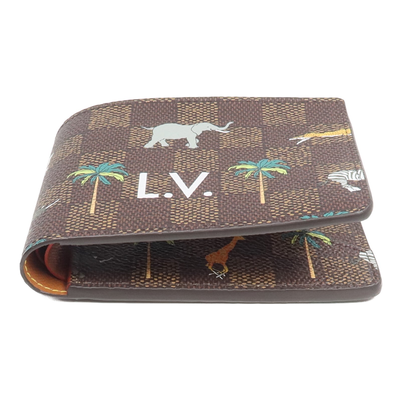 LOUIS VUITTON Damier Other Multiple Wallet x The Darjeeling Limited