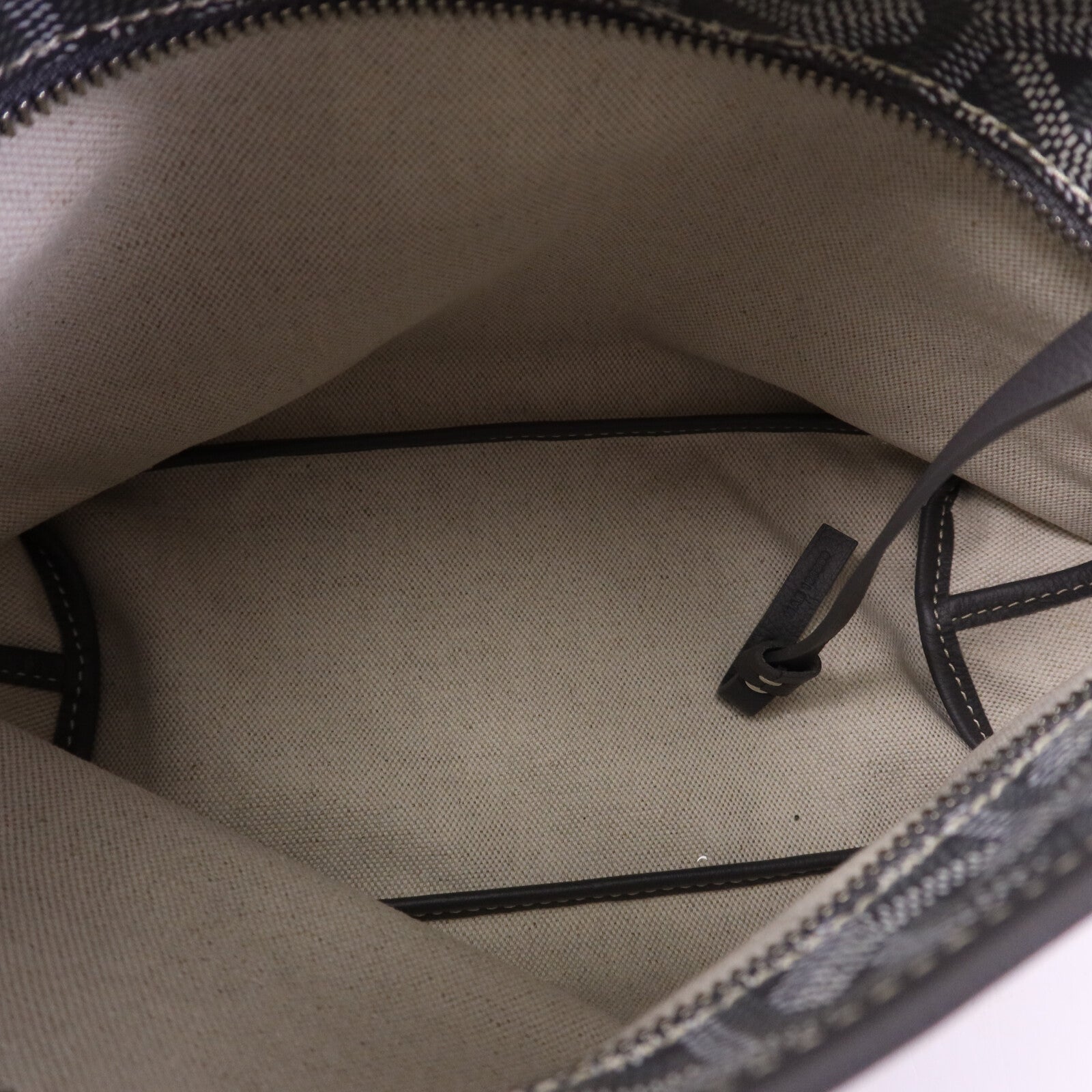 GOYARD 塗層帆布Mini Hobo銀扣手挽袋