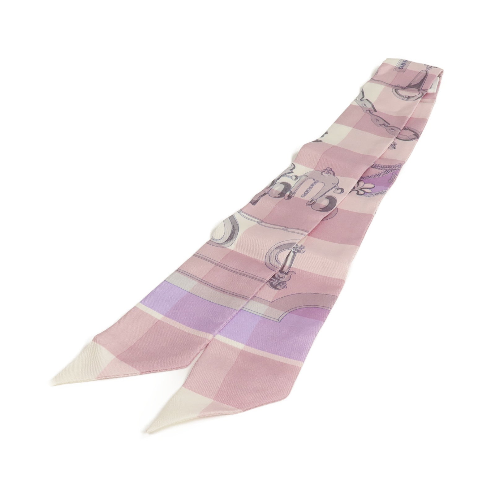HERMES 絲質Twilly絲巾