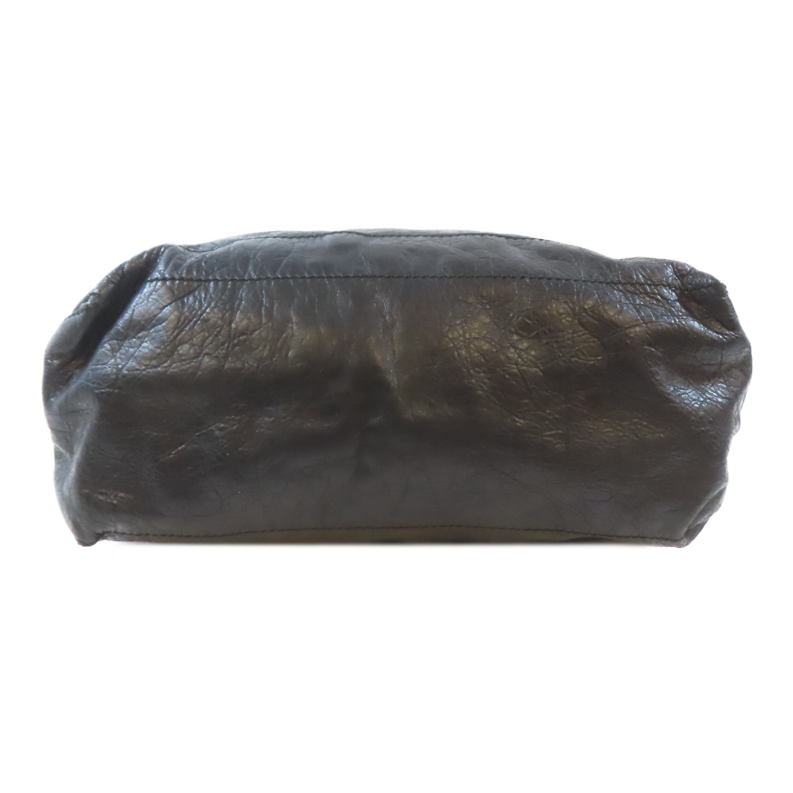 BALENCIAGA 牛皮皮革Giant Day Bag肩背袋黑色