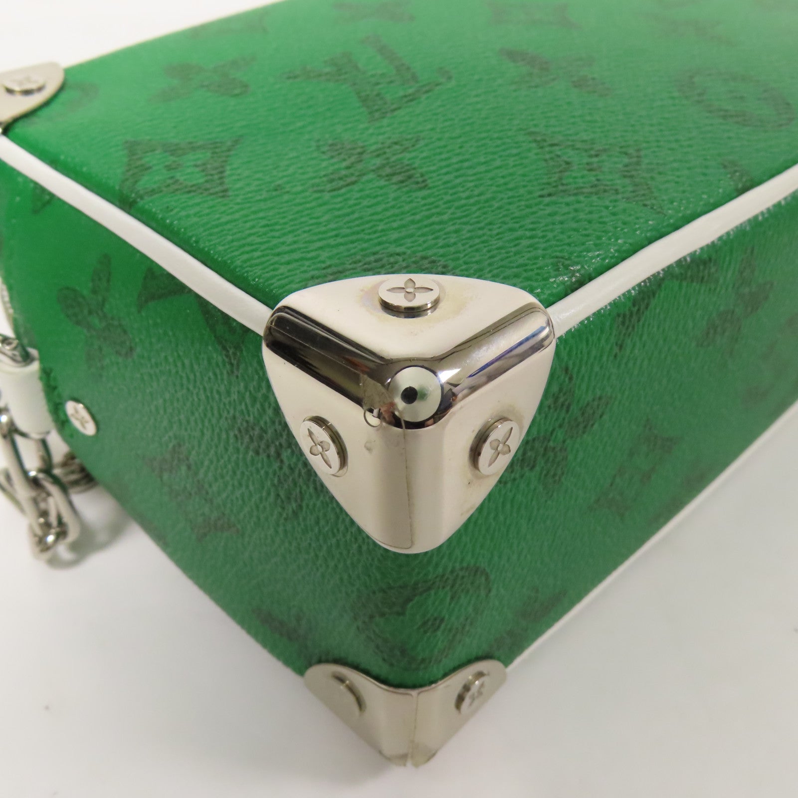 LOUIS VUITTON Monogram Everyday Mini Soft Trunk銀扣肩背袋