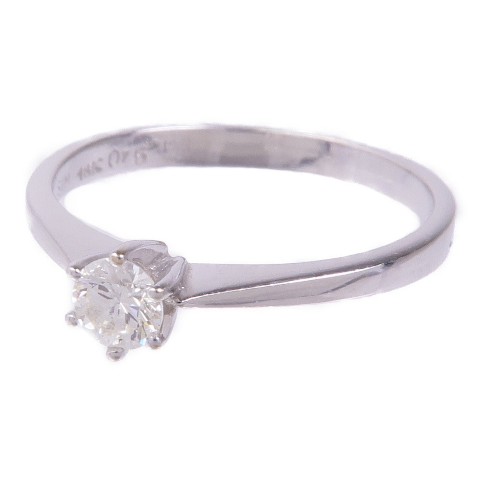 JEWELRY 18K白金Diamond Ring鑽石戒指US#4.5