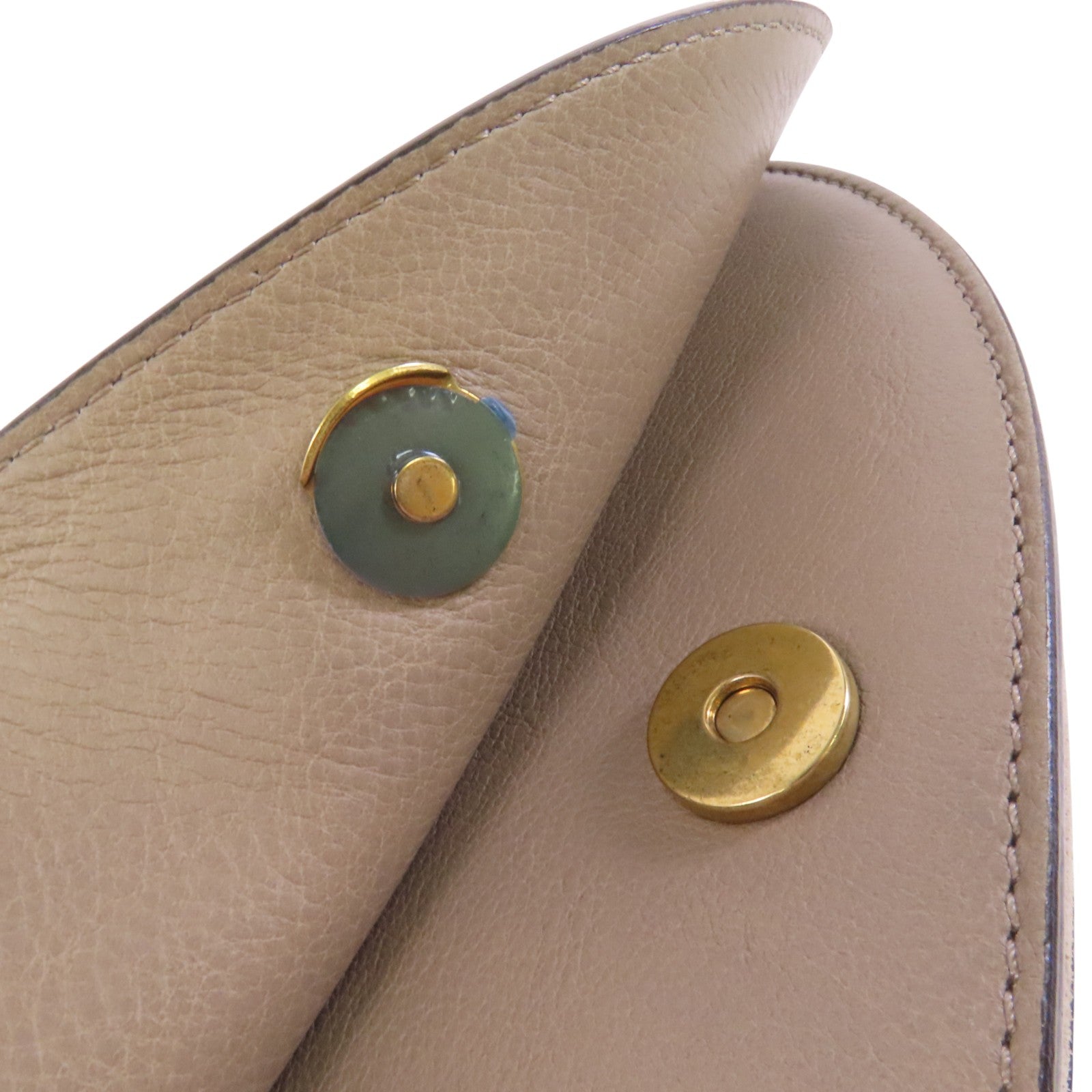 Chloe 牛皮皮革Nile金扣手挽肩背兩用袋