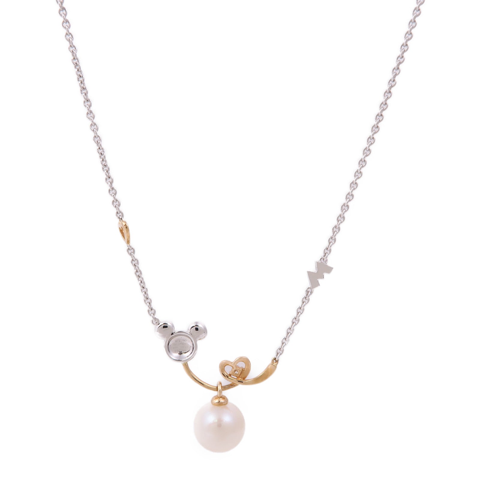JEWELRY 18K白金/玫瑰金Pearl/Diamond Necklace珍珠/鑽石項鍊
