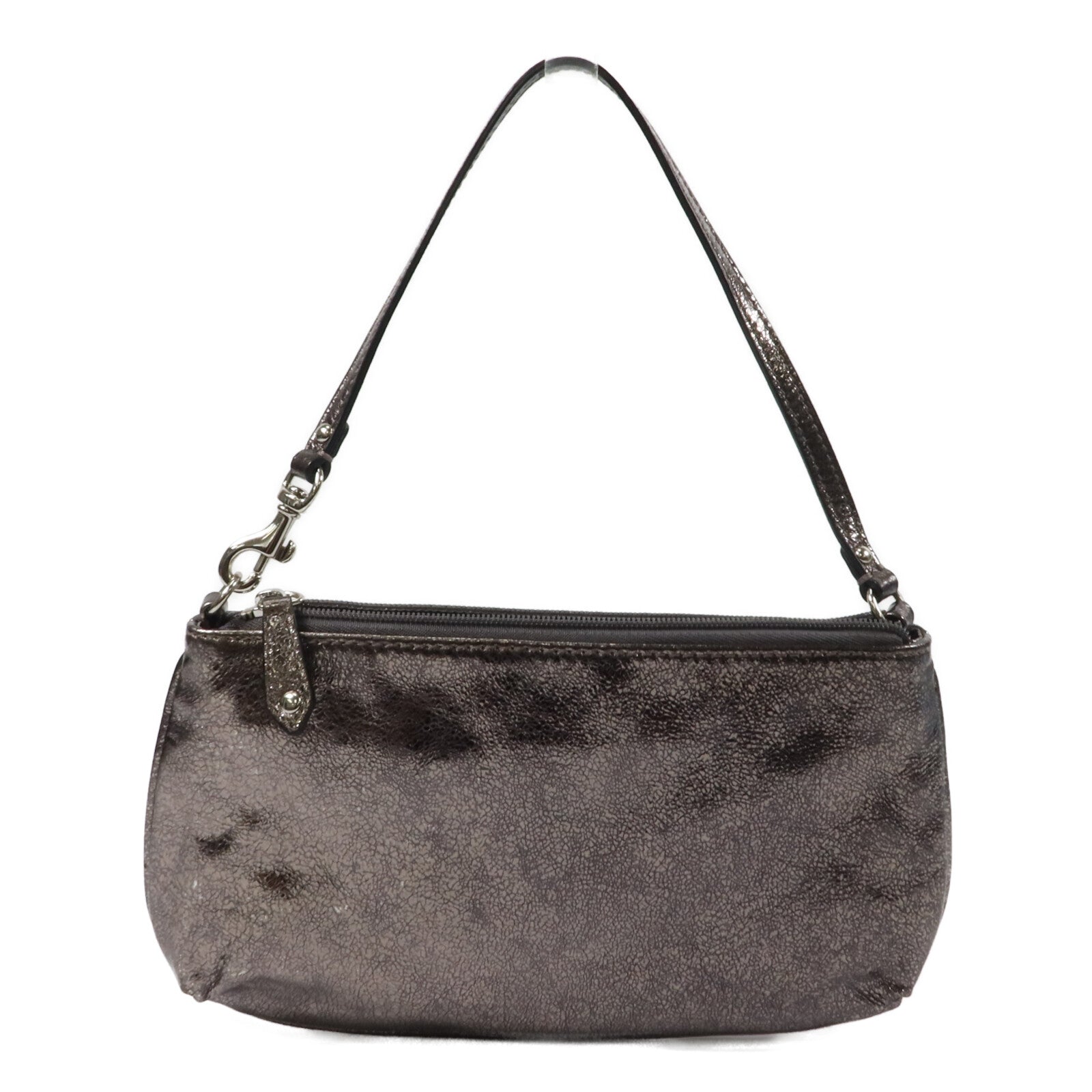 COACH 牛皮皮革Pouch Shoulder肩背袋