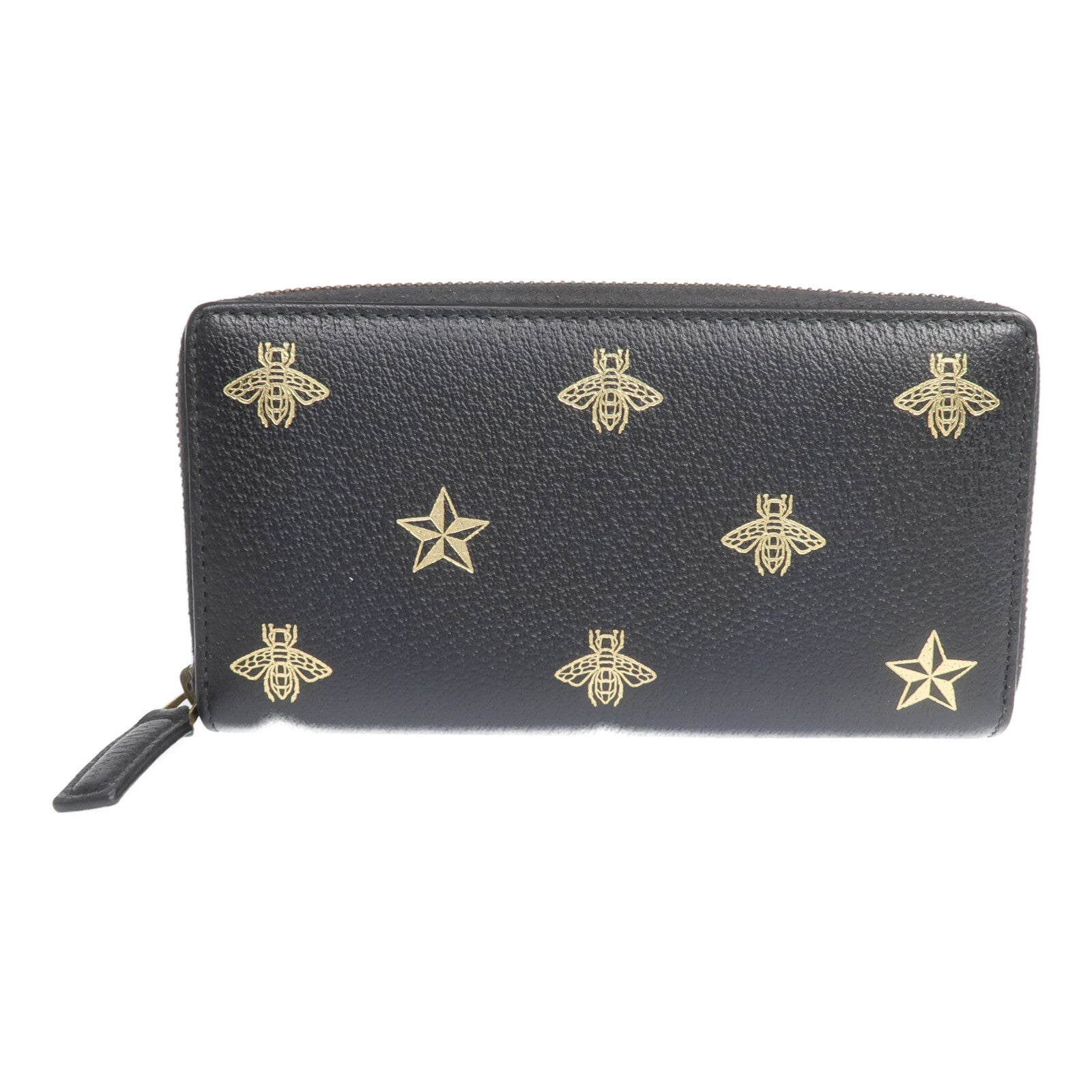 GUCCI 牛皮皮革Wallet金扣長錢包