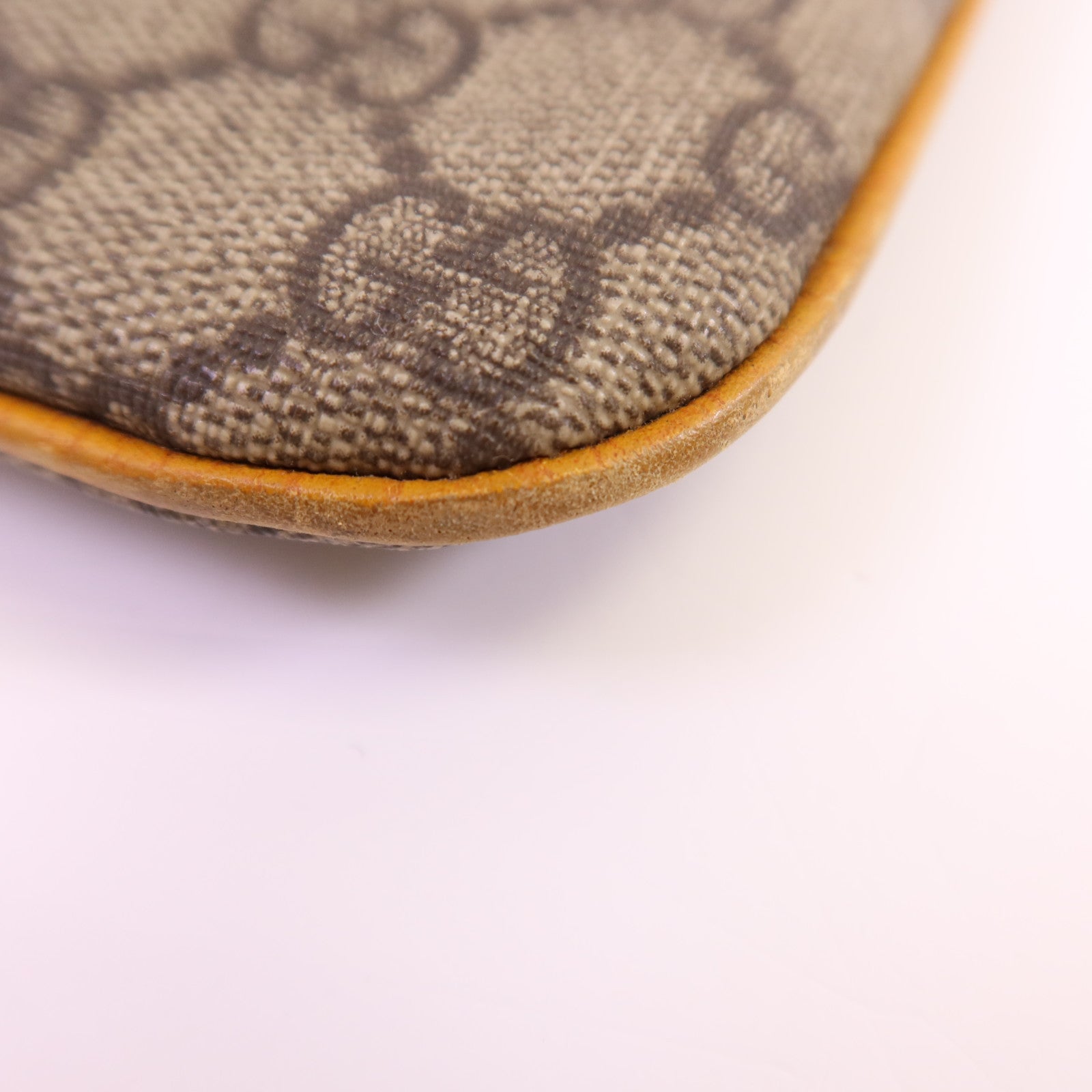 GUCCI 塗層帆布Hand Bag銀扣手挽袋