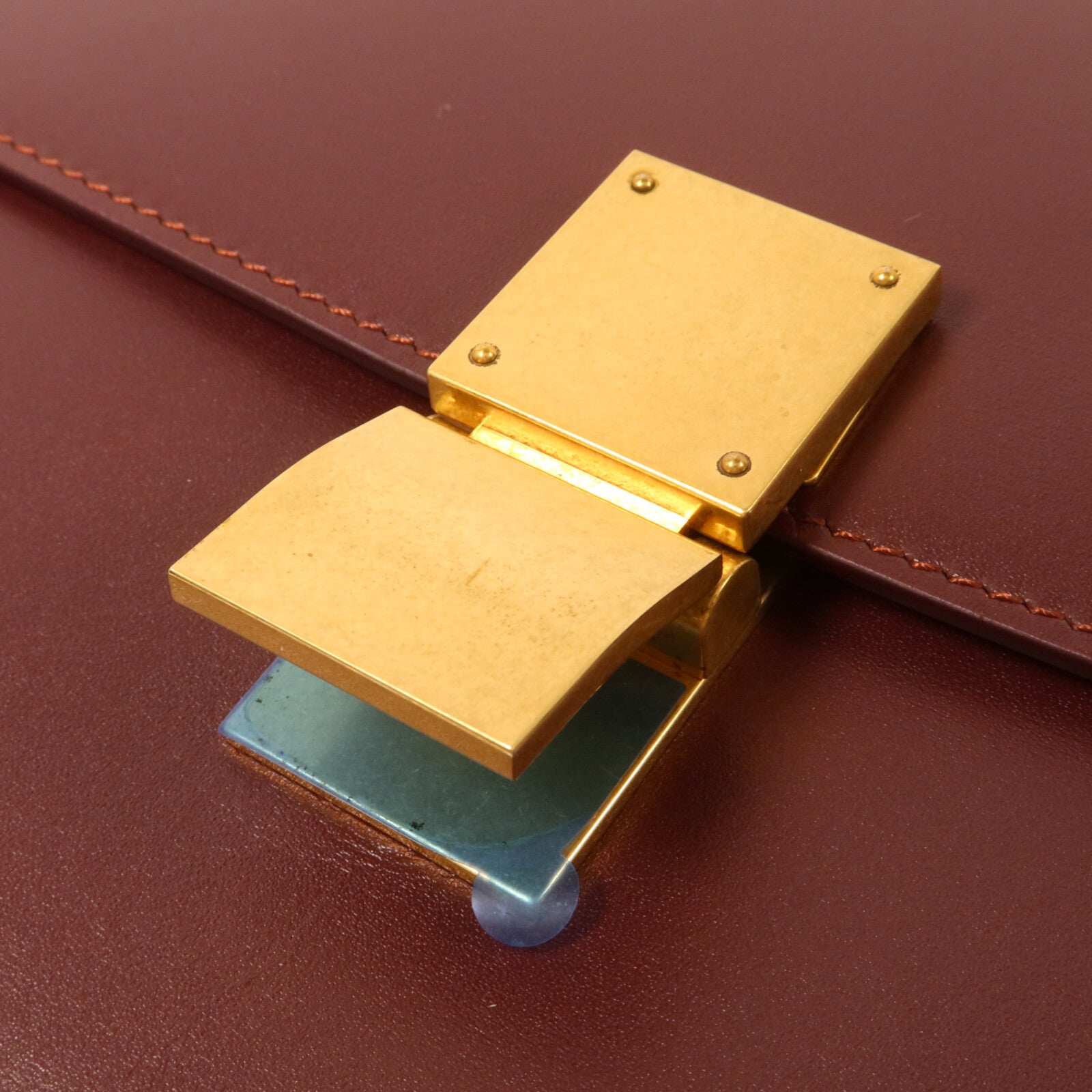 CELINE 牛皮皮革Classic Box Medium肩背袋