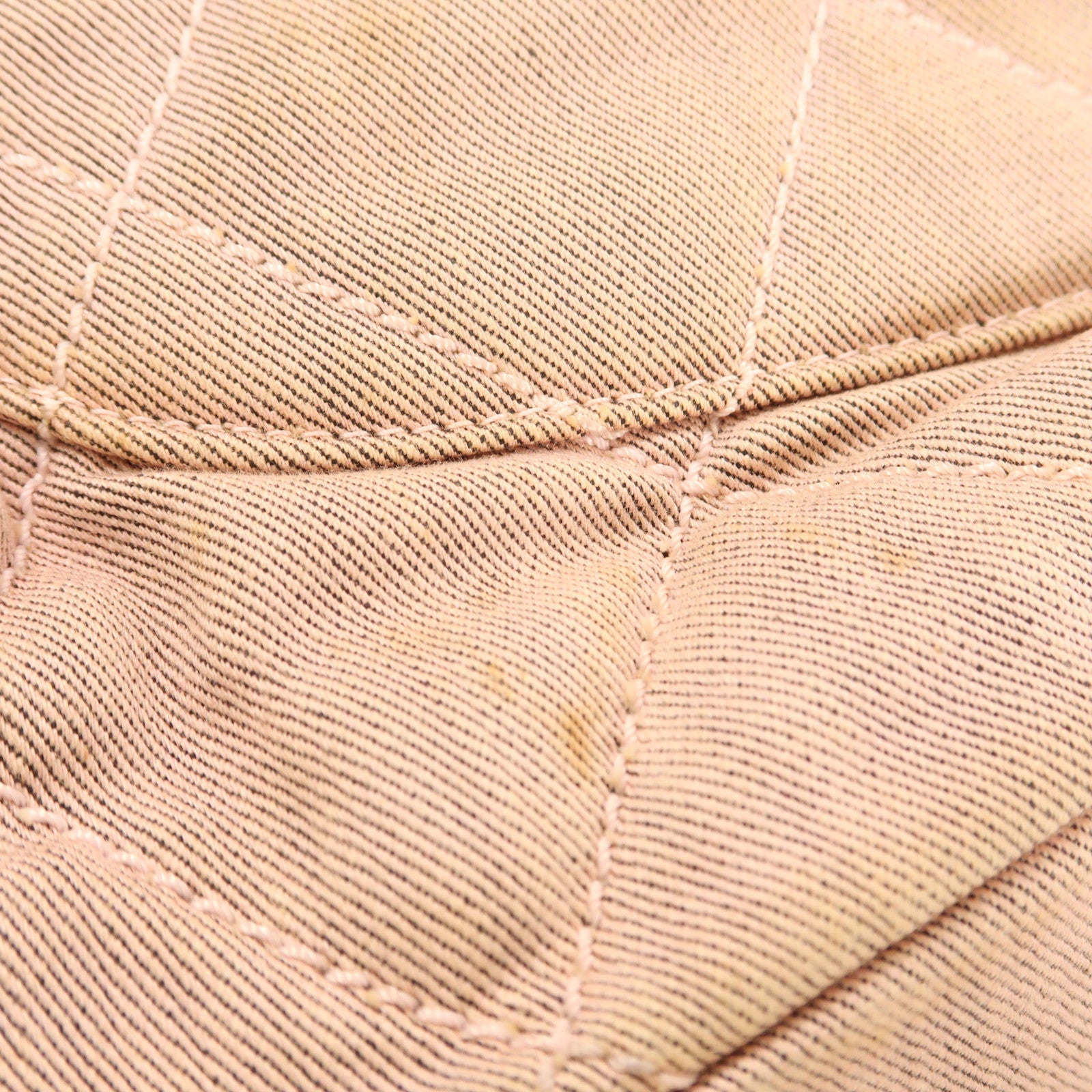 CHANEL CC SHW Handbag Denim Pink