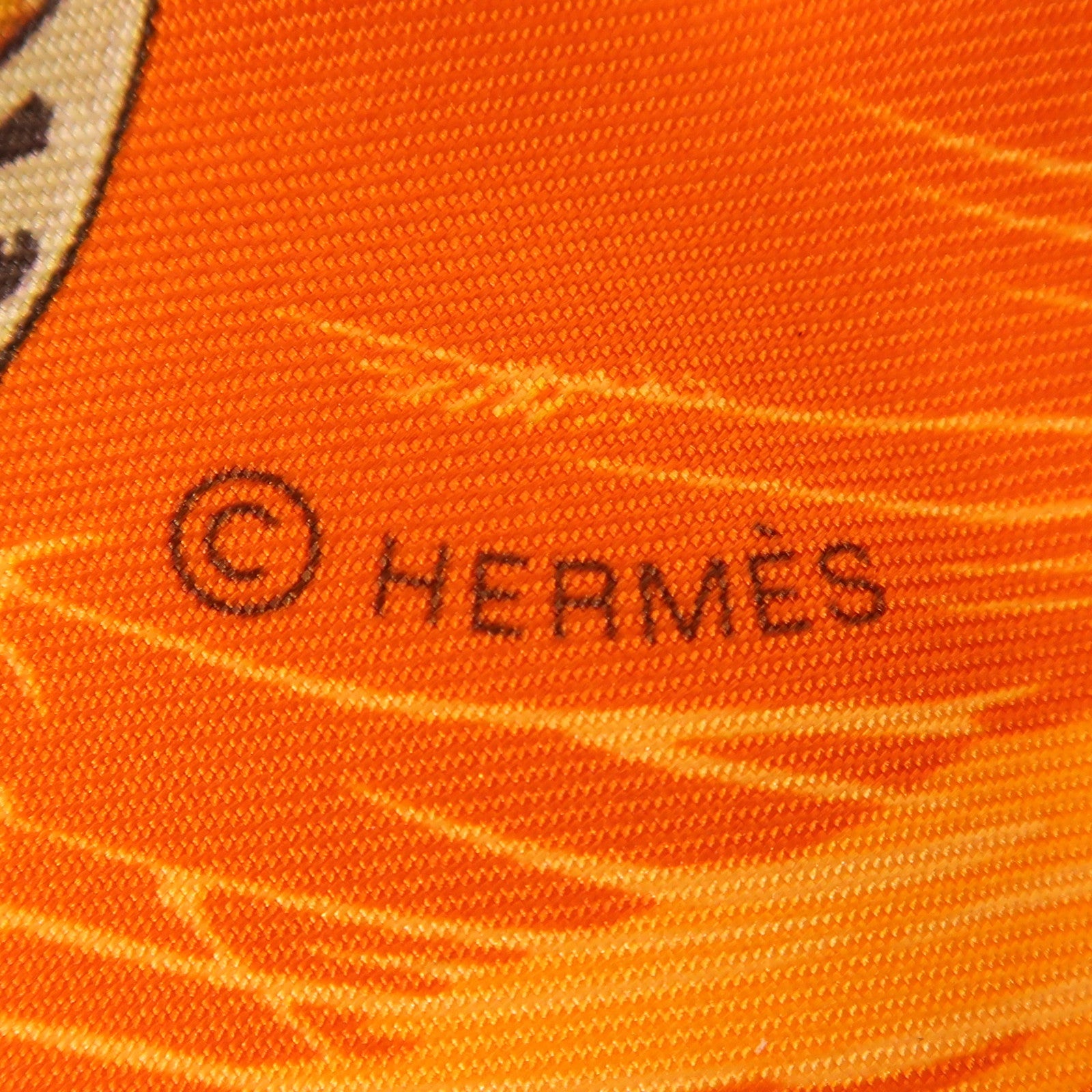 HERMES 絲質Maxi Twilly絲巾