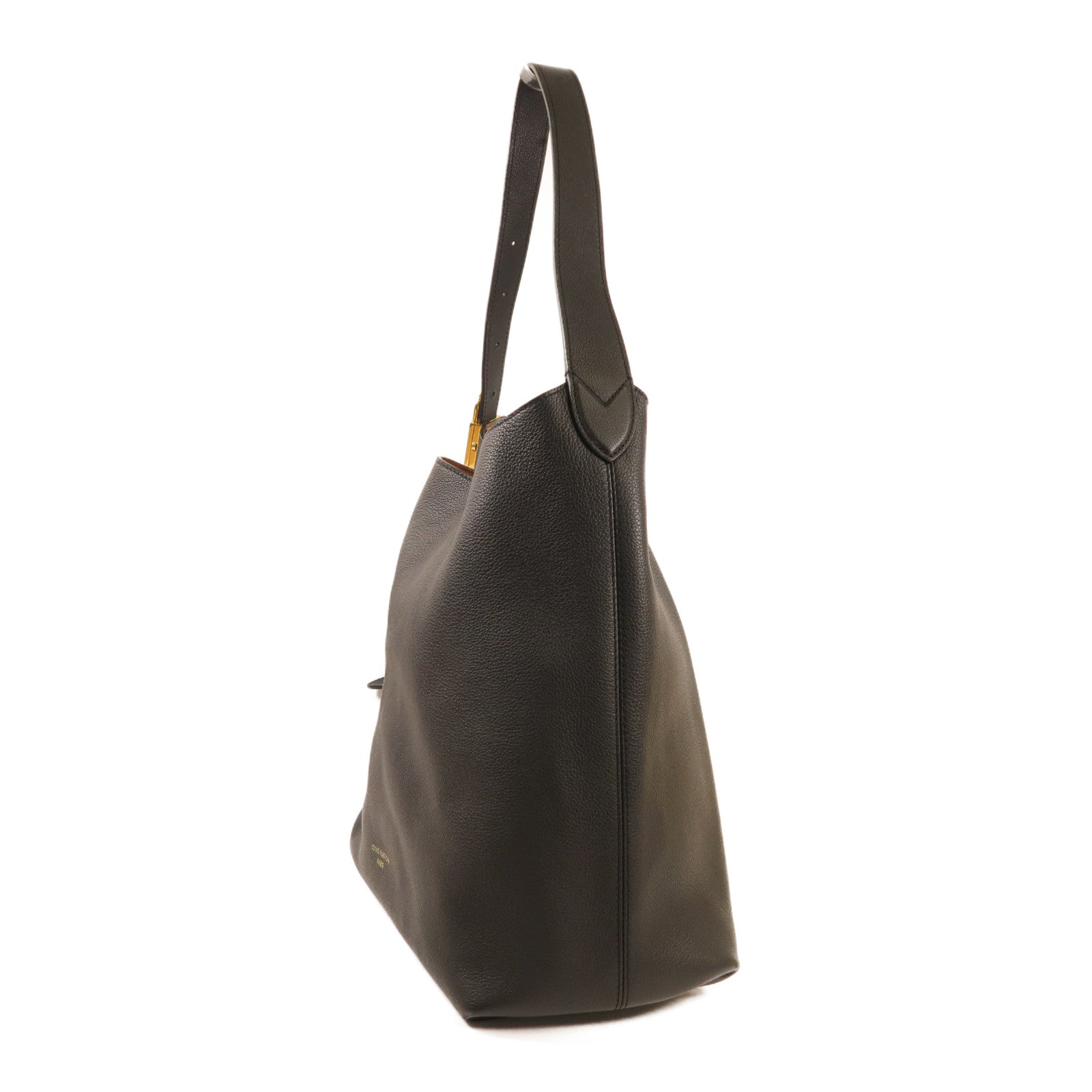 LOUIS VUITTON 牛皮皮革Low Key Hobo MM金扣手挽袋