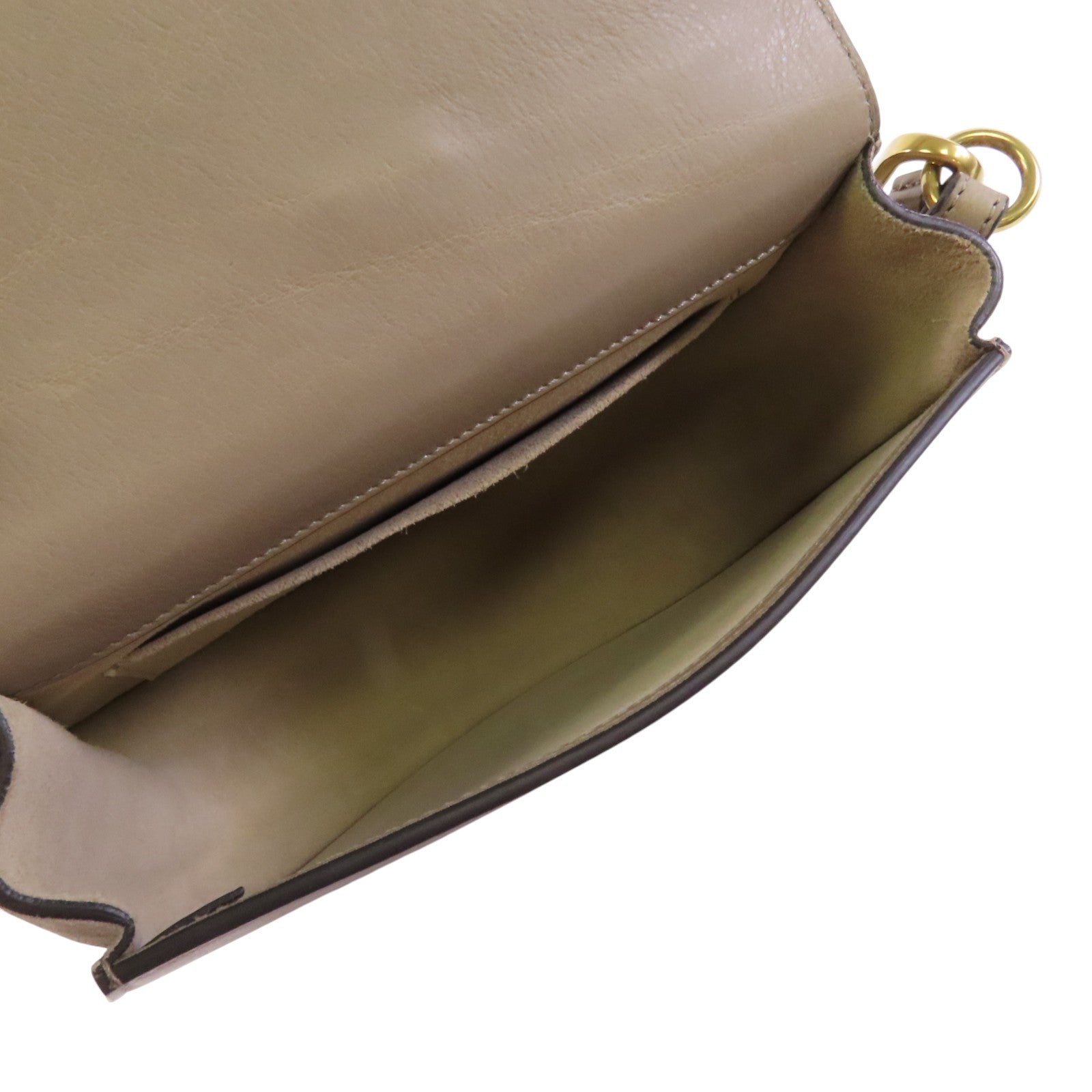 Chloe 牛皮皮革Nile金扣手挽肩背兩用袋