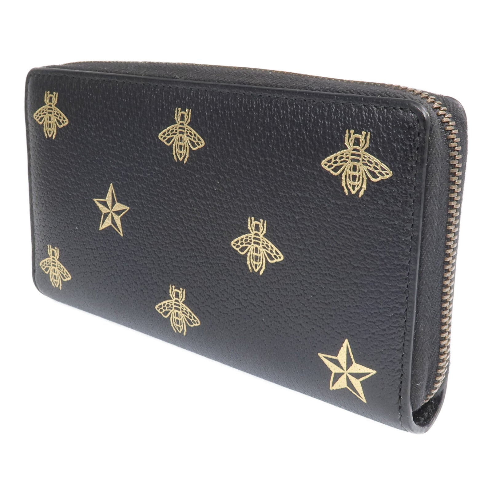 GUCCI 牛皮皮革Wallet金扣長錢包