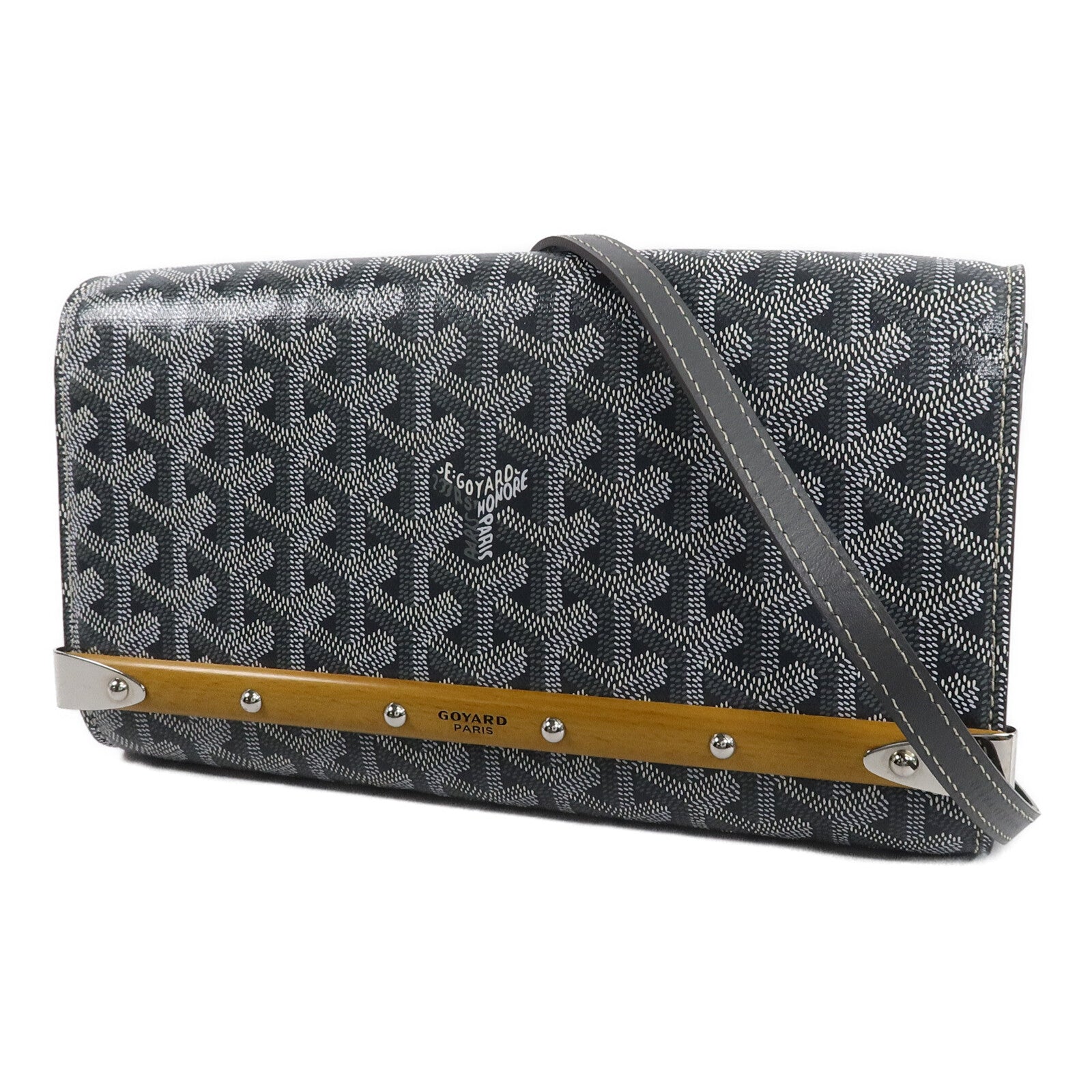 GOYARD 塗層帆布Monte-Carlo PM肩背袋