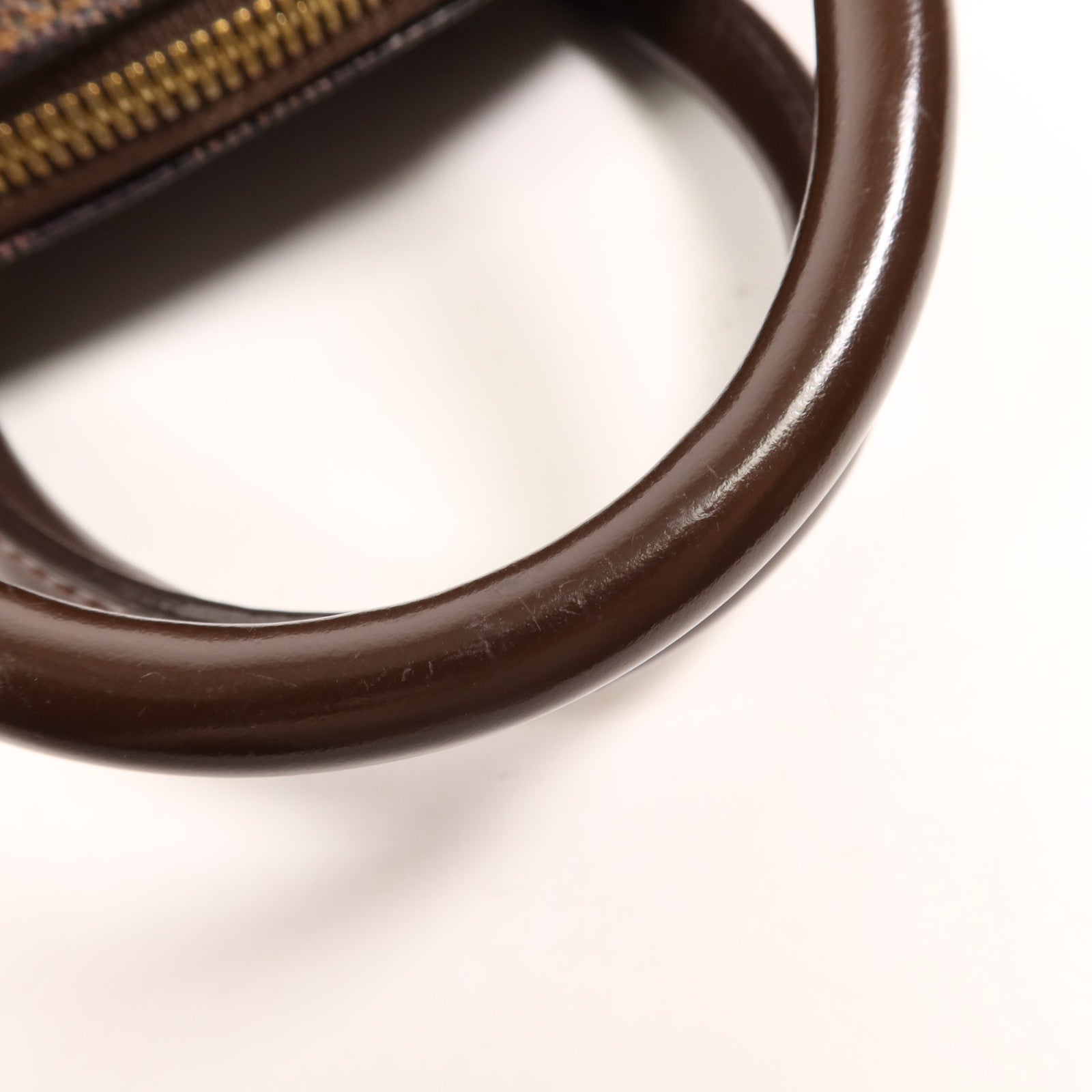 LOUIS VUITTON Damier Sarria Mini金扣手挽袋