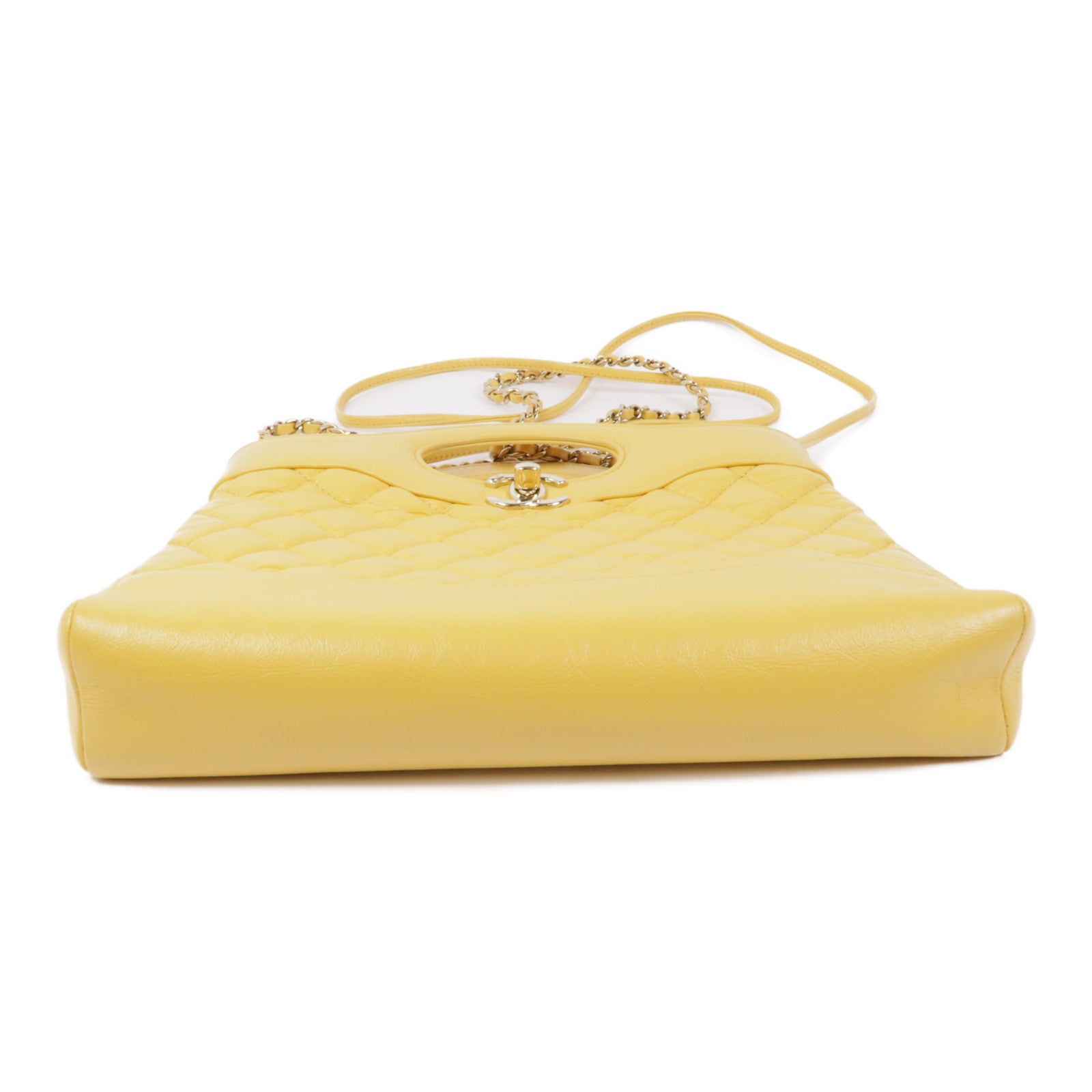 CHANEL 牛皮皮革Chanel 31 Mini Shopping Bag金扣肩背袋