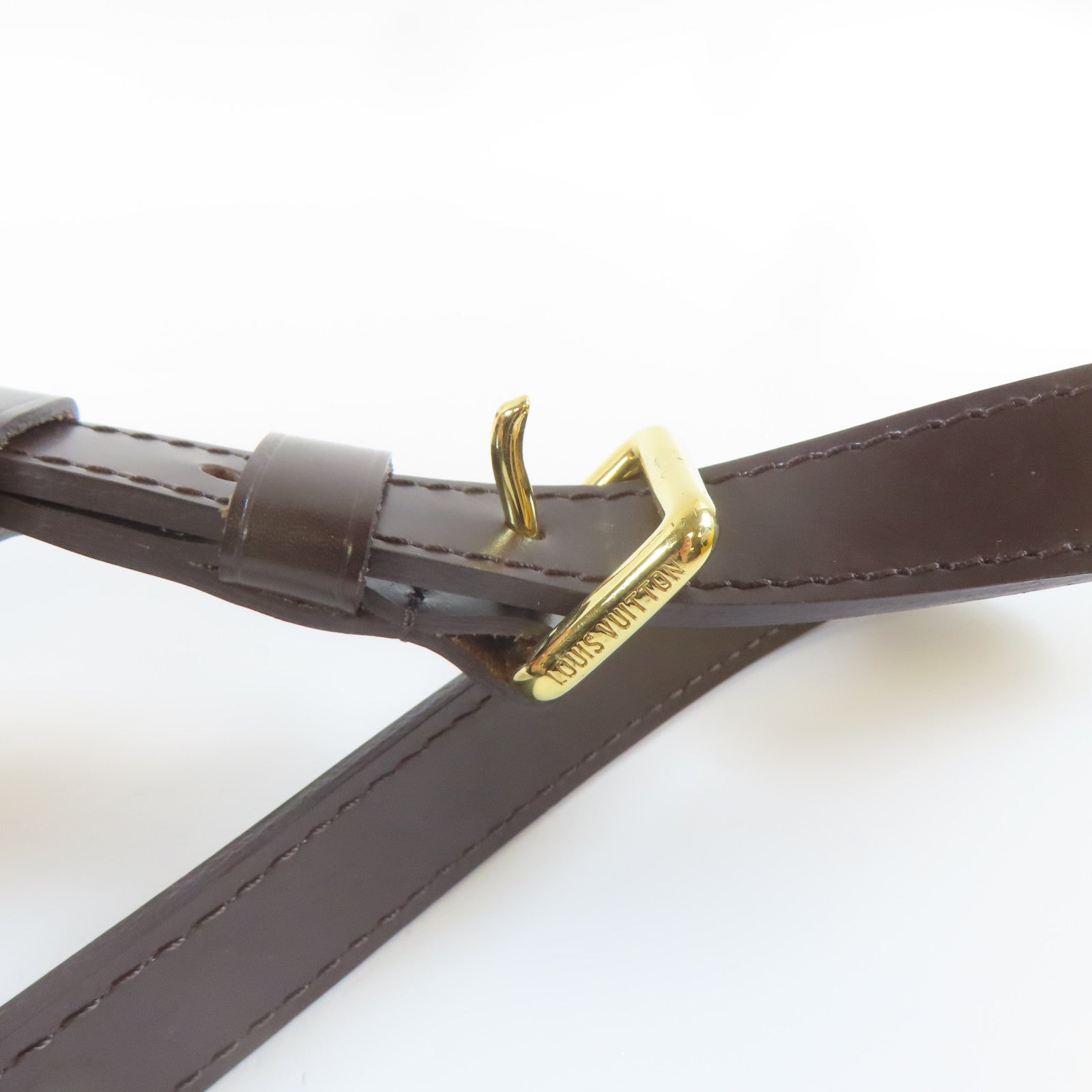LOUIS VUITTON 【激減優惠】Damier Bloomsbury PM金扣肩背袋啡色