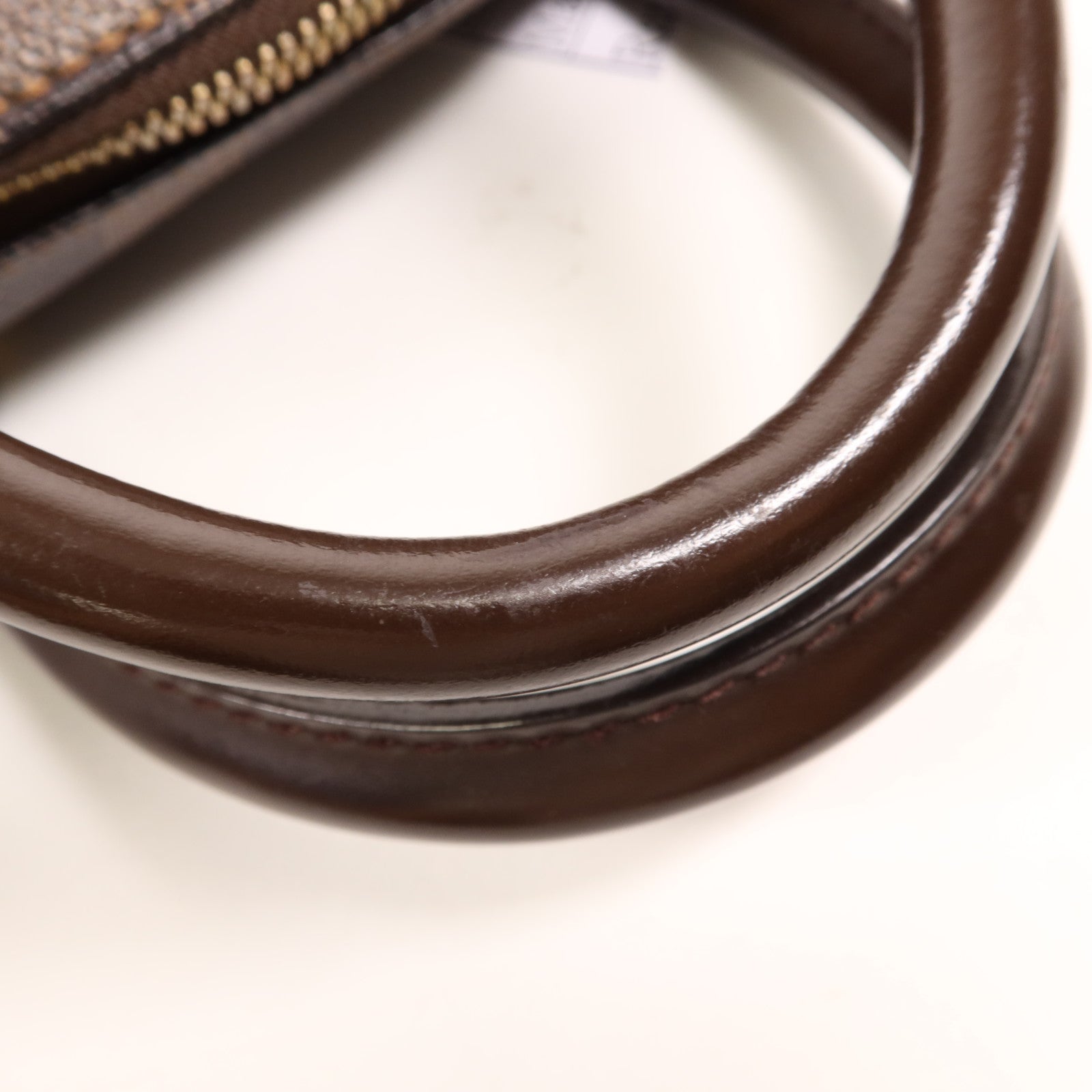 LOUIS VUITTON Damier Sarria Mini金扣手挽袋