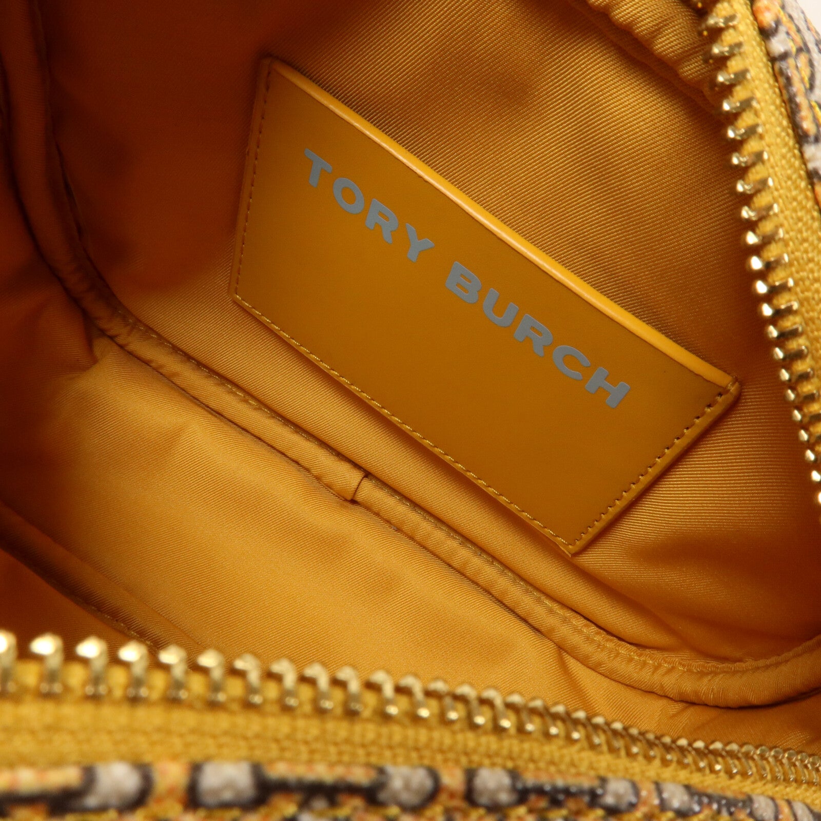 Tory Burch 塗層帆布Camera Bag肩背袋