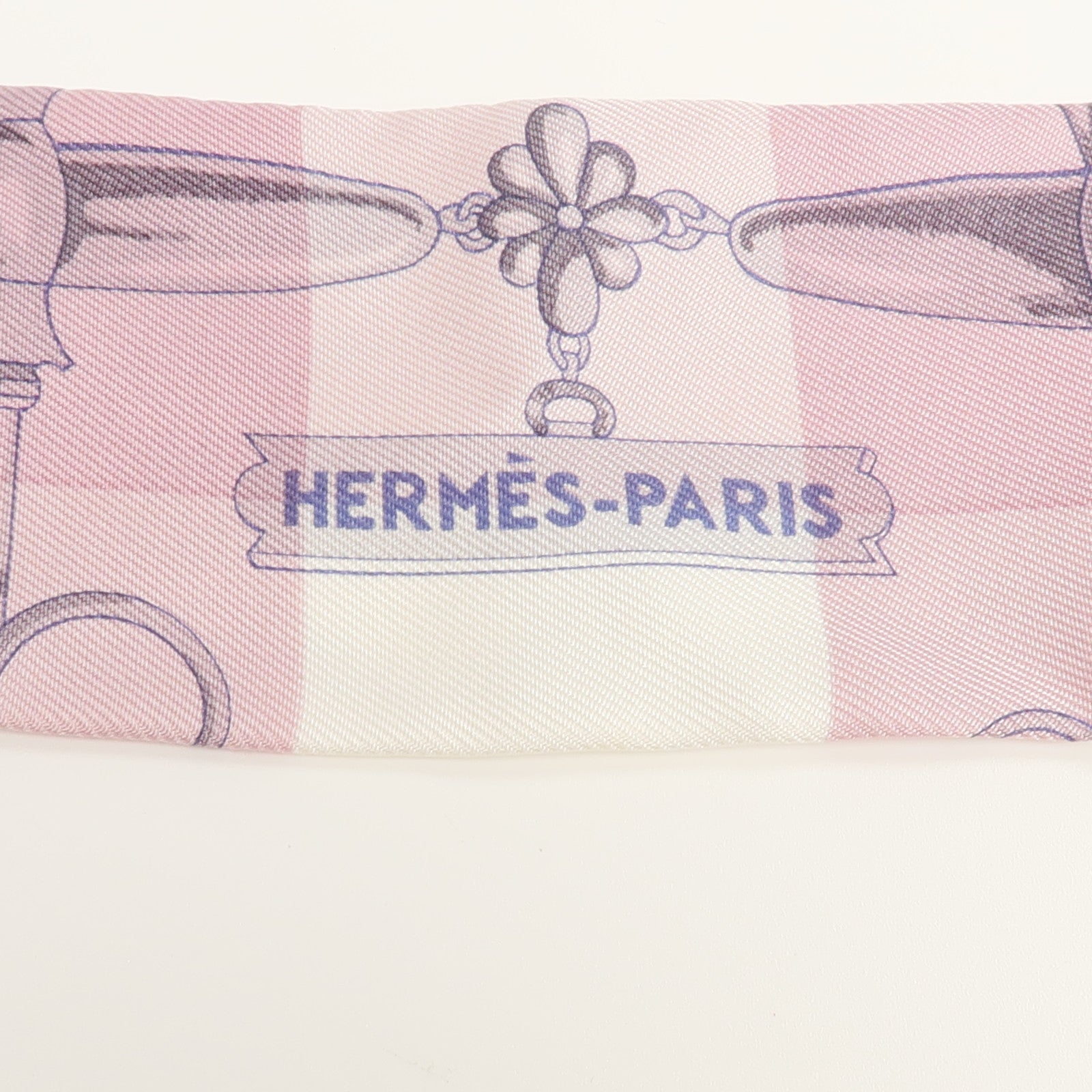 HERMES 絲質Twilly絲巾