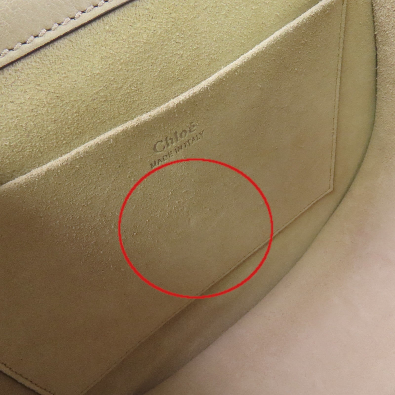 Chloe 牛皮皮革Nile金扣手挽肩背兩用袋