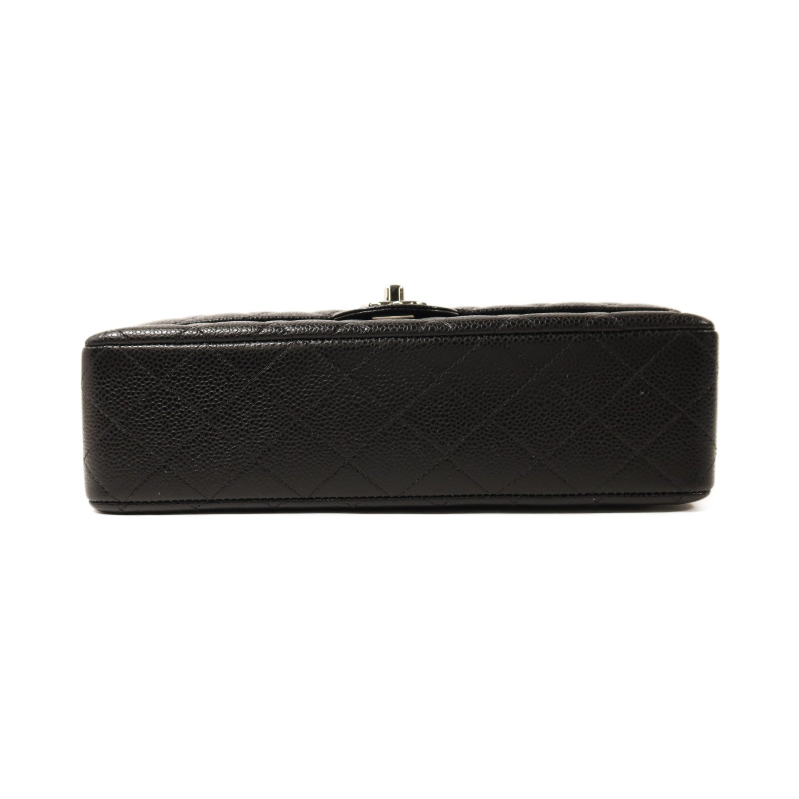 CHANEL 牛皮皮革Classic 25銀扣鏈帶肩背袋