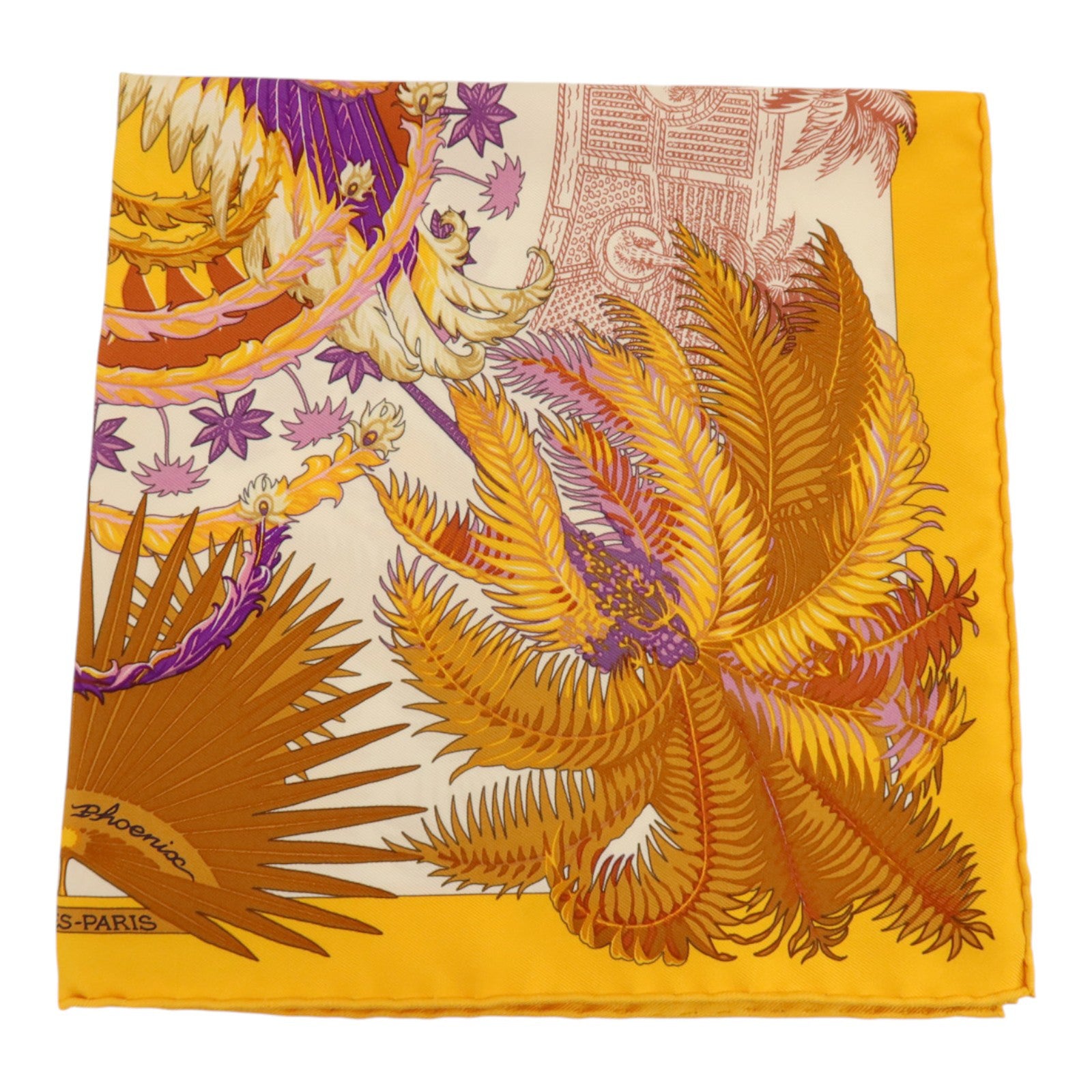 HERMES 絲質Scarf 40x40cm絲巾