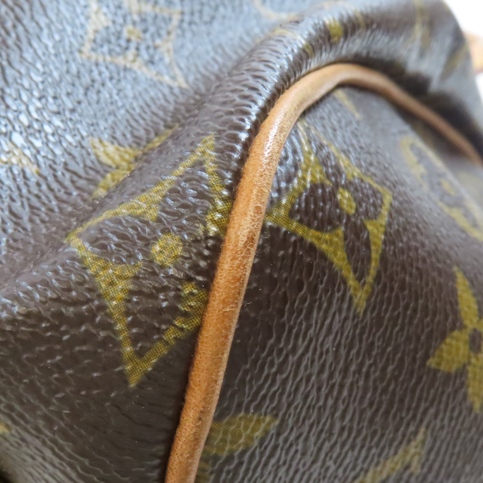 LOUIS VUITTON Monogram Tivoli GM金扣肩背袋棕色