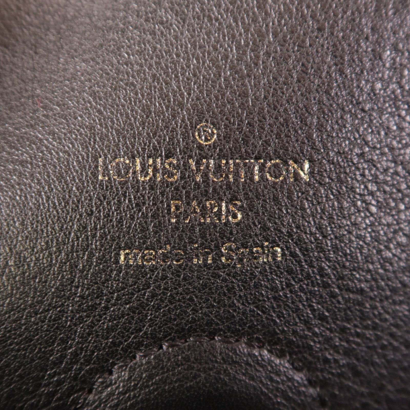 LOUIS VUITTON Monogram Tuileries金扣肩背袋