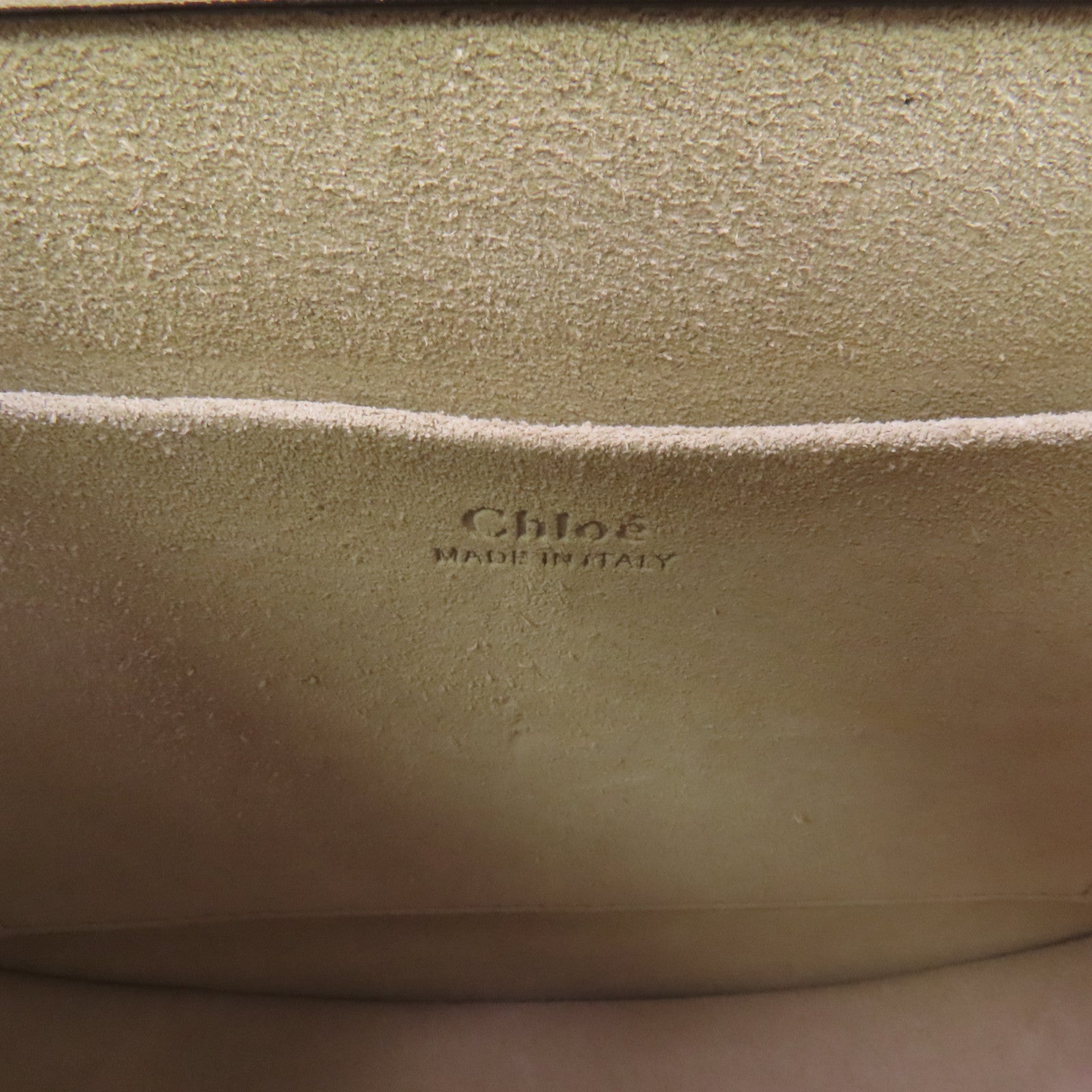 Chloe 牛皮皮革Nile金扣手挽肩背兩用袋