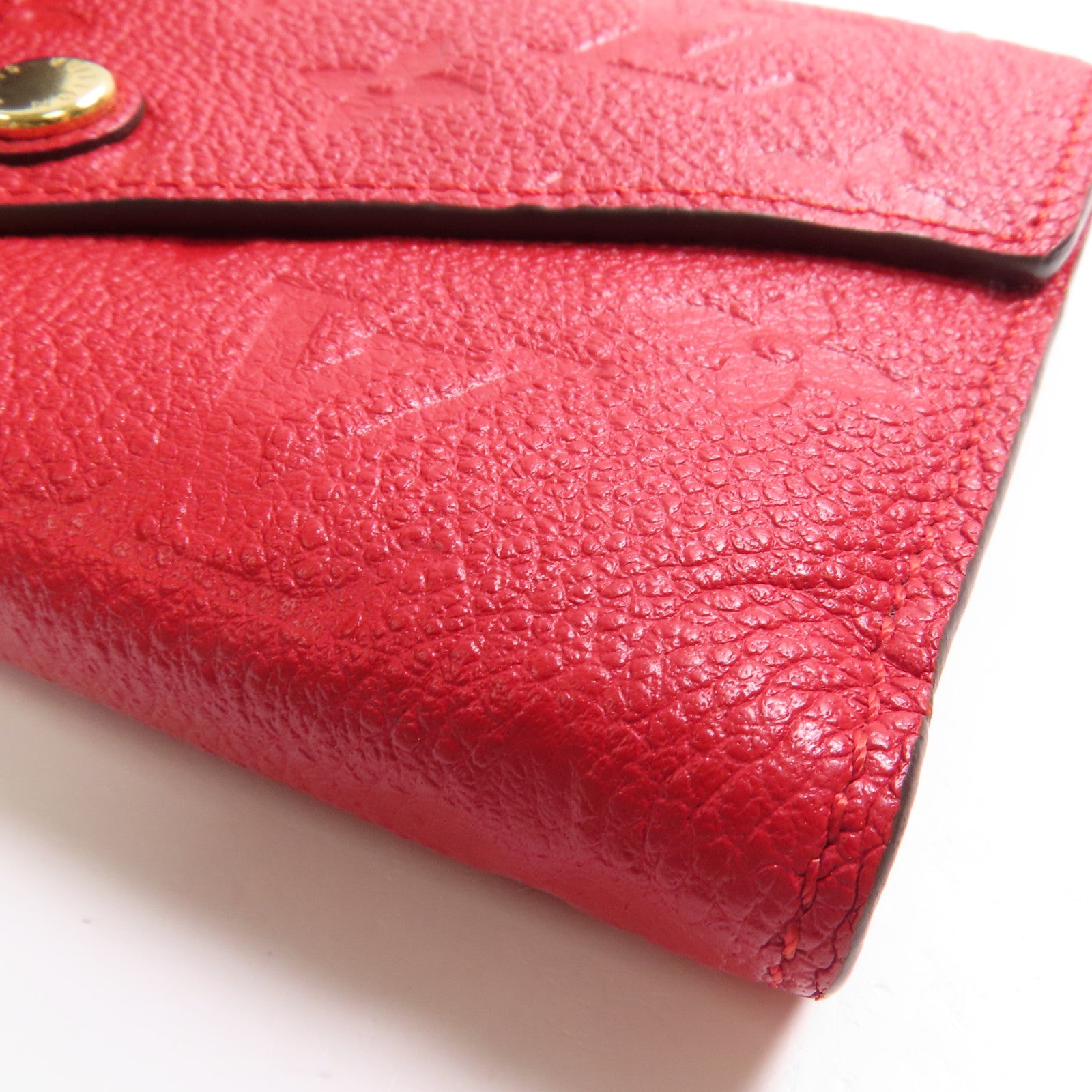 LOUIS VUITTON Monogram Empreinte Curieuse Compact金扣錢包