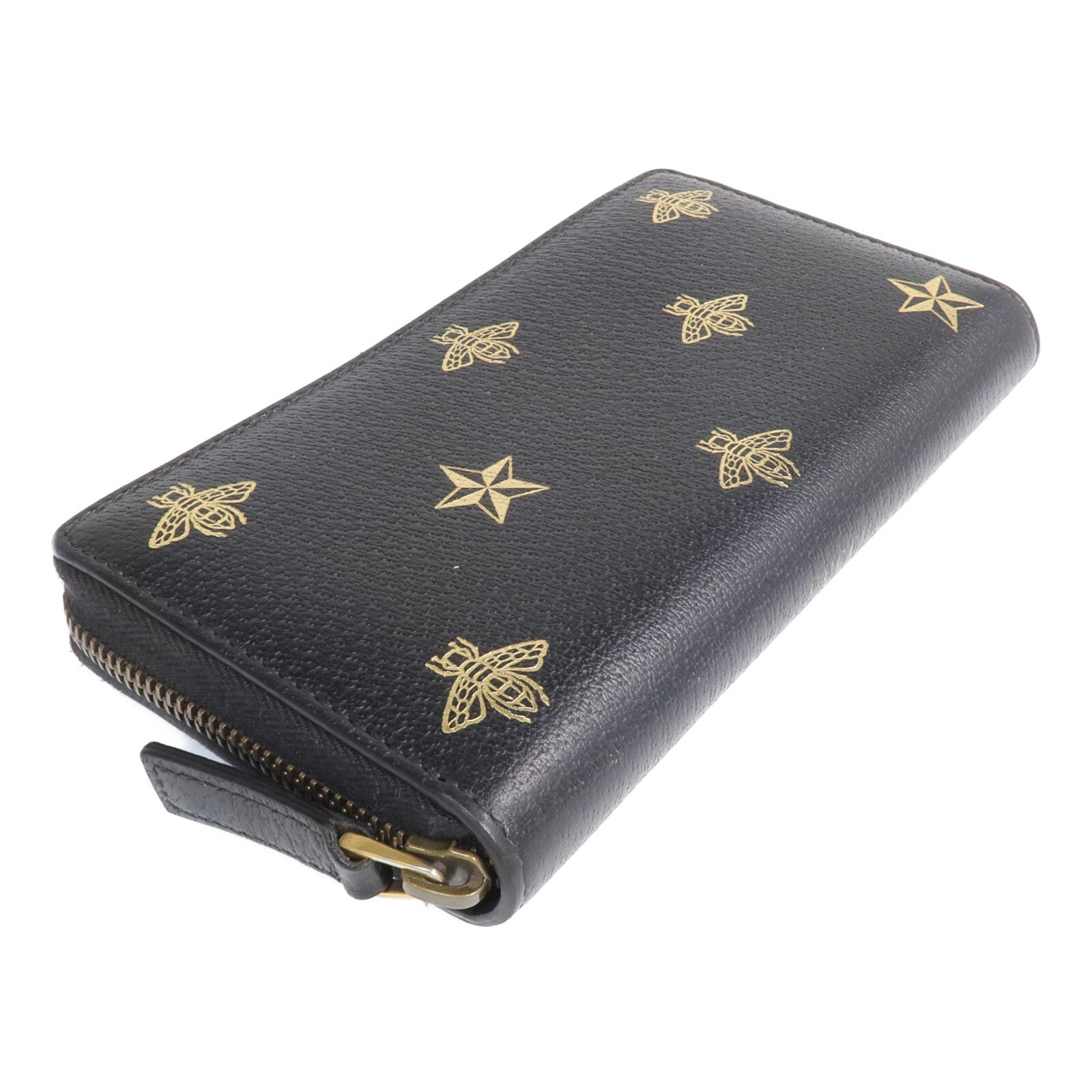 GUCCI 牛皮皮革Wallet金扣長錢包