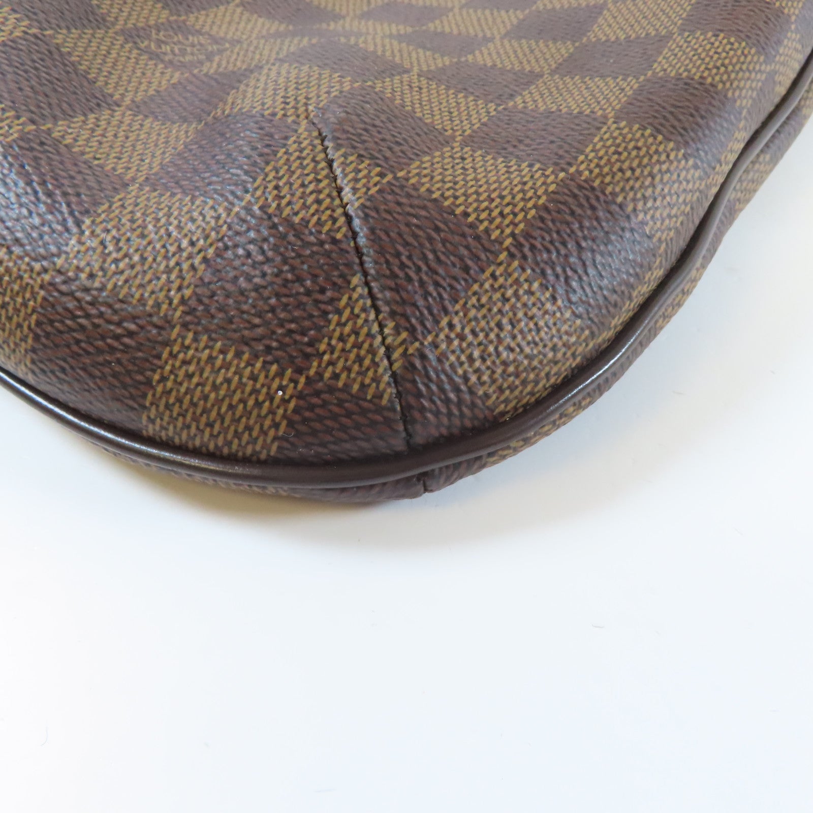 LOUIS VUITTON 【激減優惠】Damier Bloomsbury PM金扣肩背袋啡色
